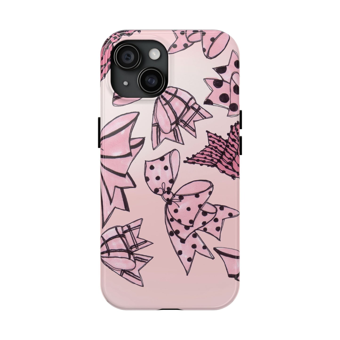 Cat Bows Pink Phone Case
