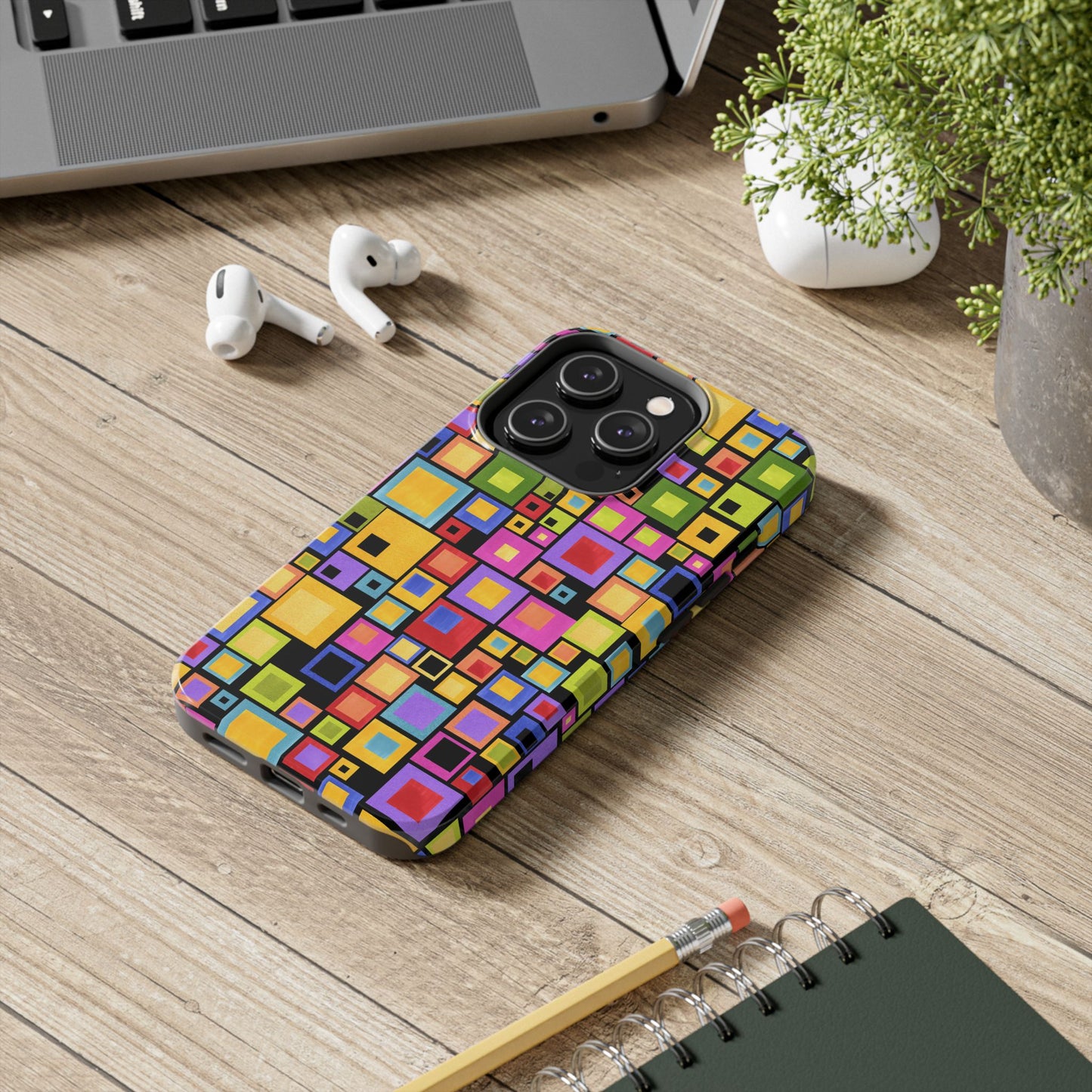Blocksalot Black Phone Case