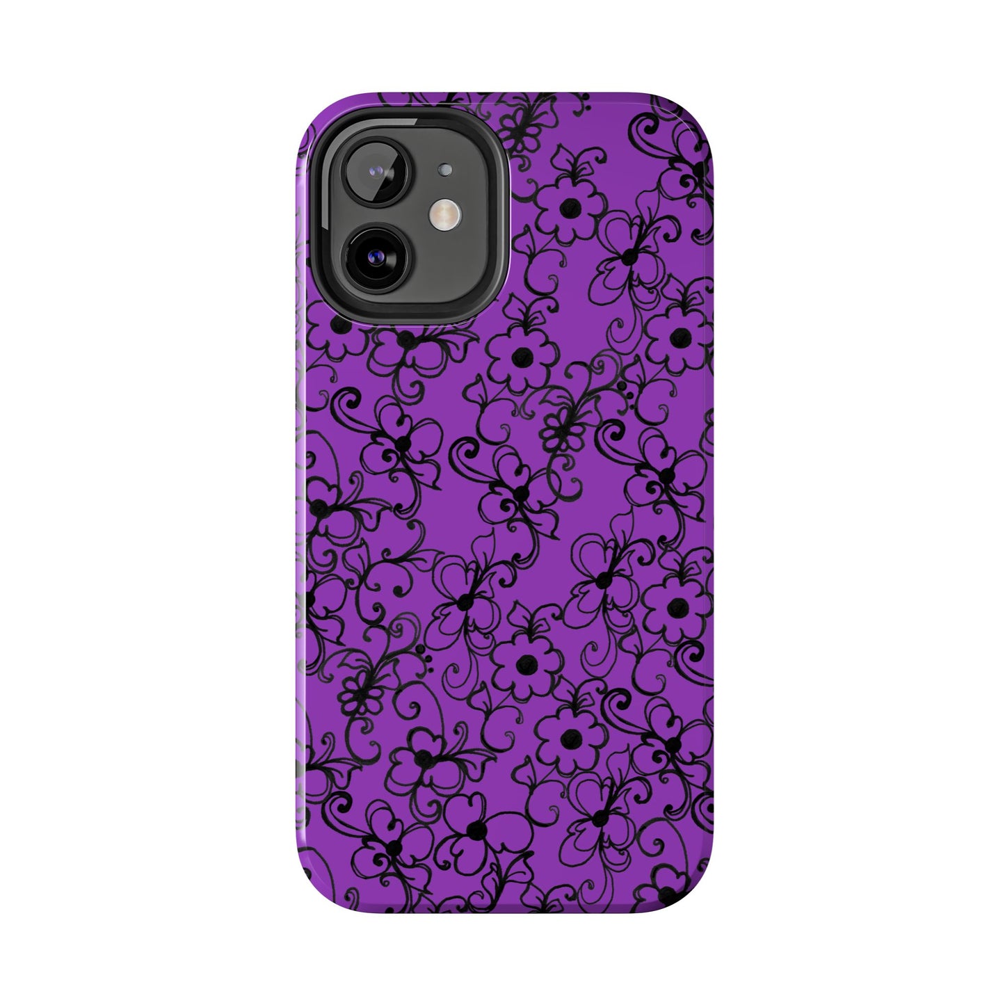Daisy Jungle Purple Phone Case