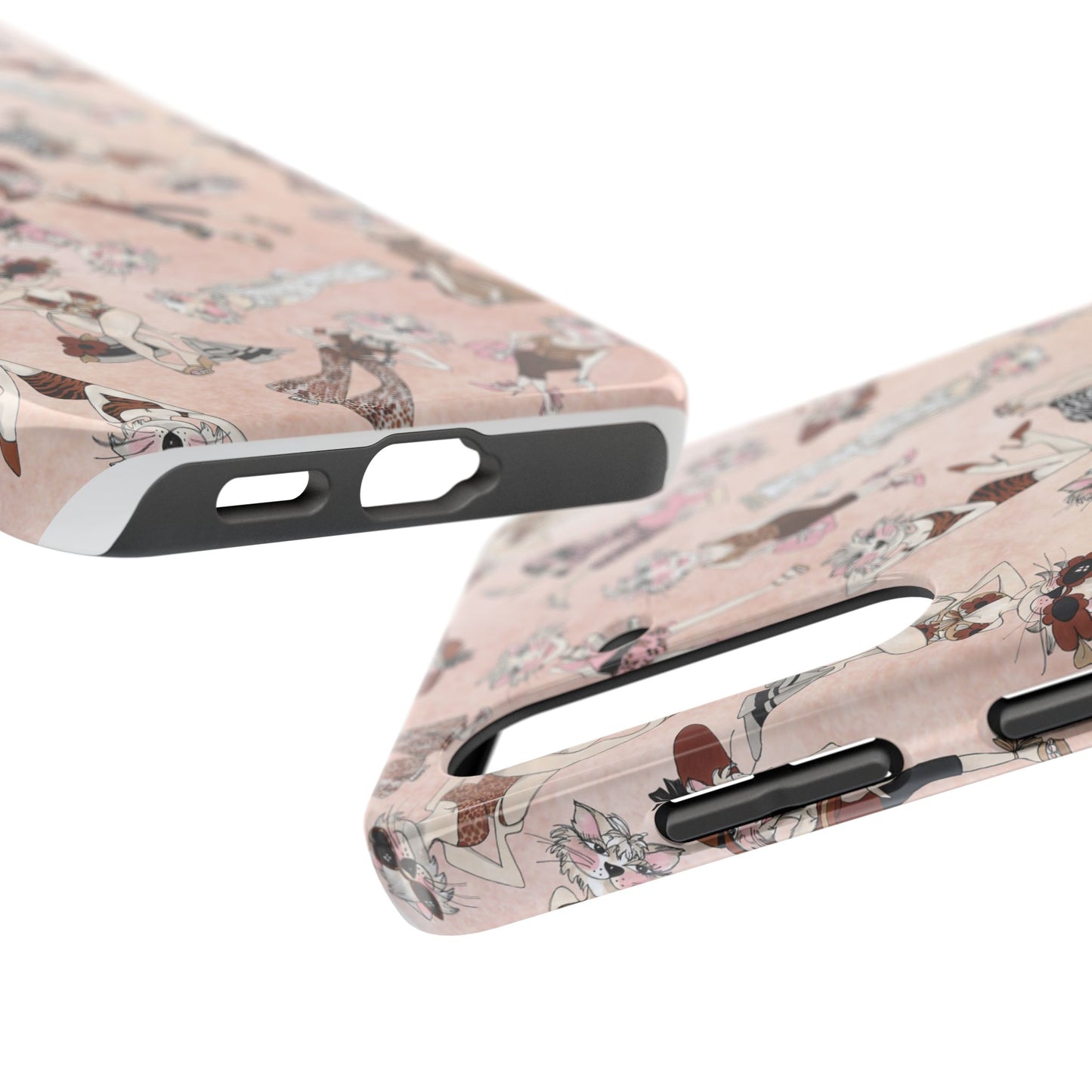 Spotted Lilies Pink Phone Case