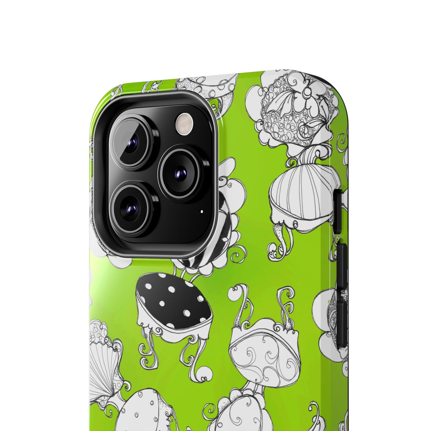 Bistro Chairs Lime Phone Case