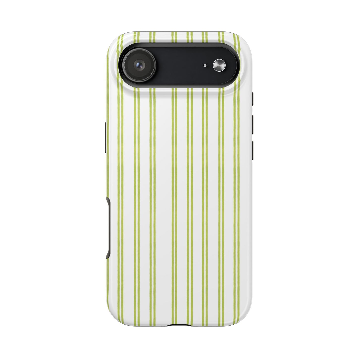 Green Double Stripe Phone Case