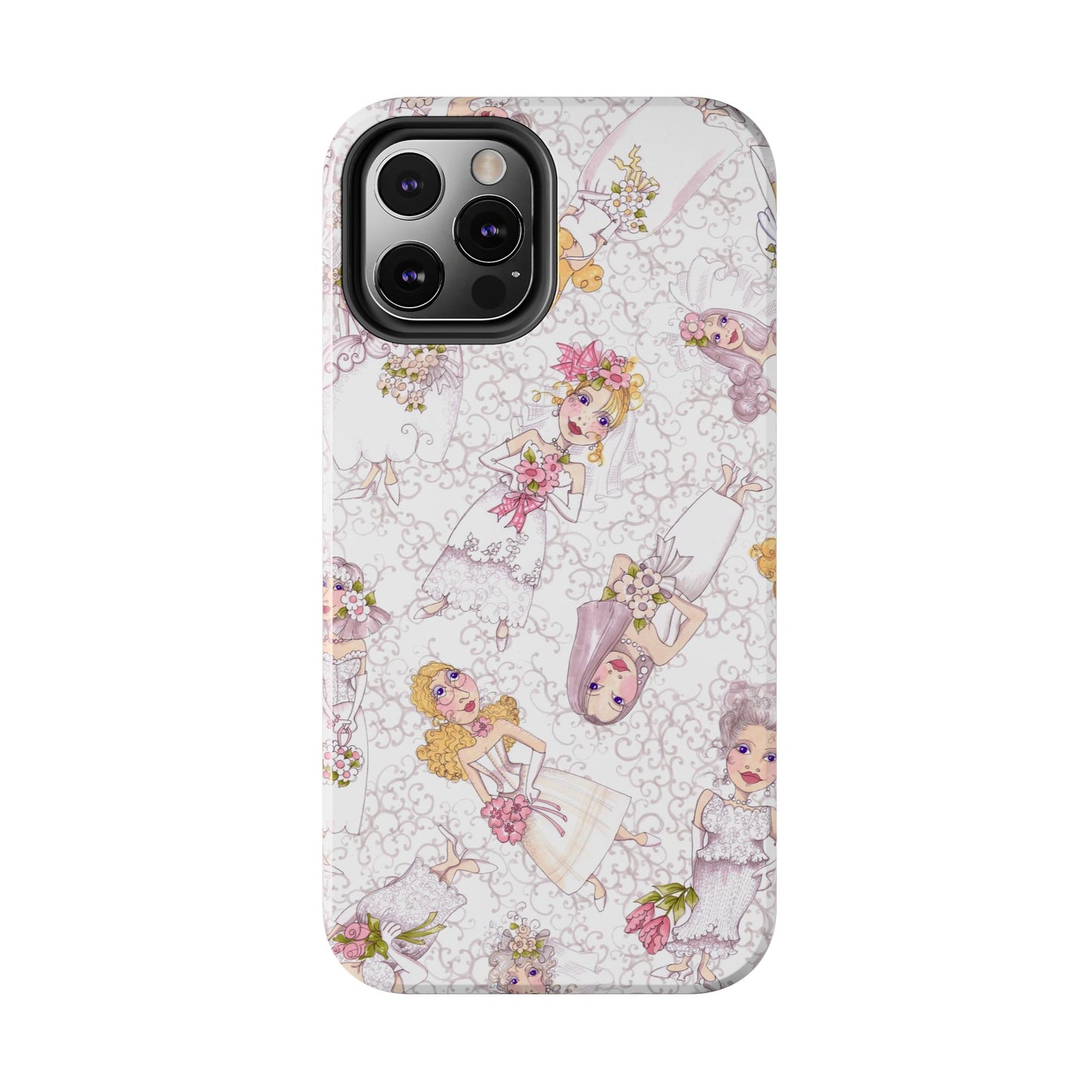 Bridal Scroll Phone Case