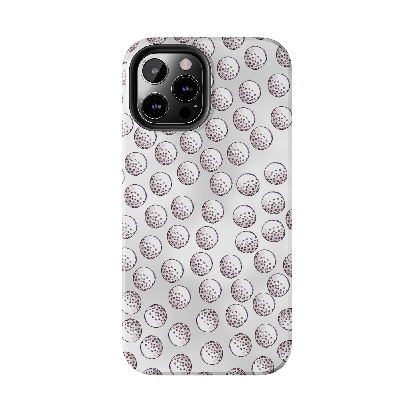 Ball Dots Gray Phone Case