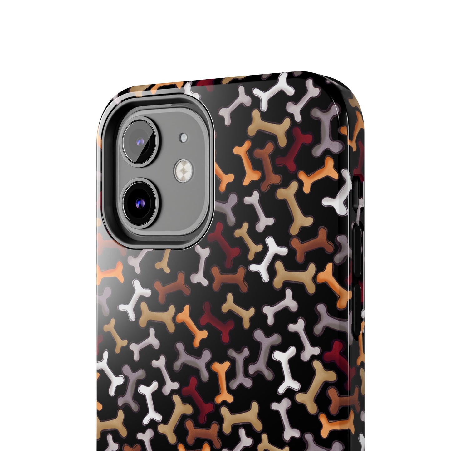 Dog Bones Black Phone Case