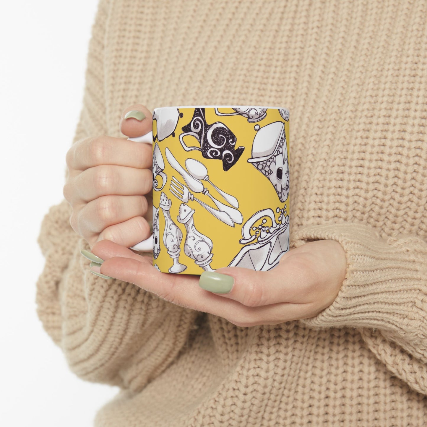 The Kitchen Sink Yellow Cup