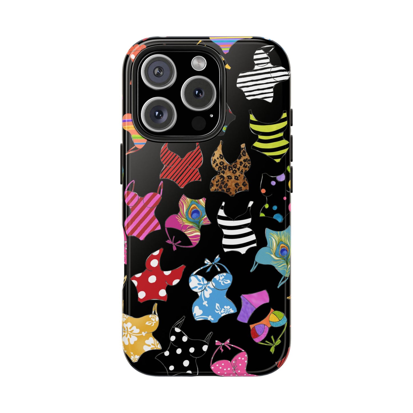 Assorted Suits Black Phone Case