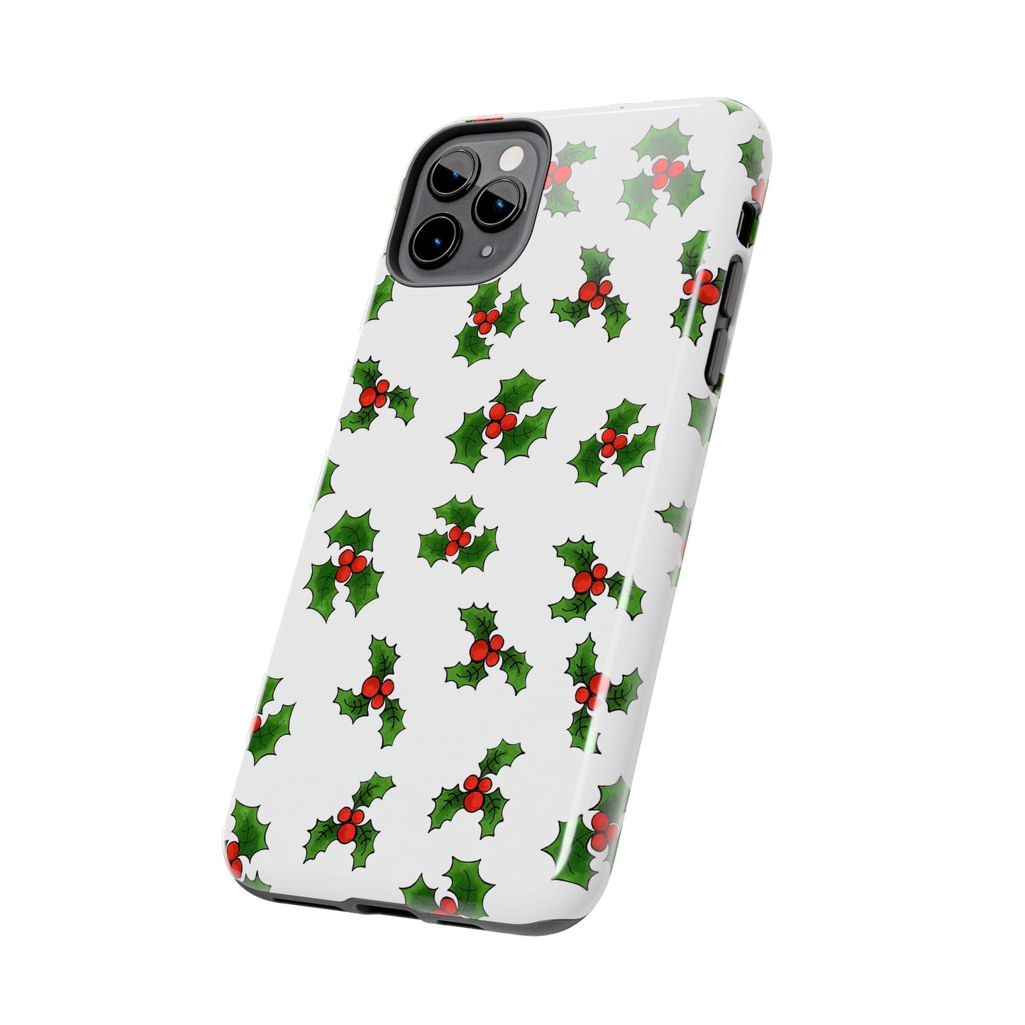 Lotsa Holly White Phone Case