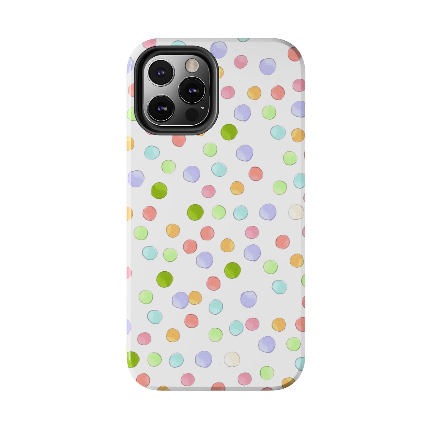 Happy Dots White Phone Case