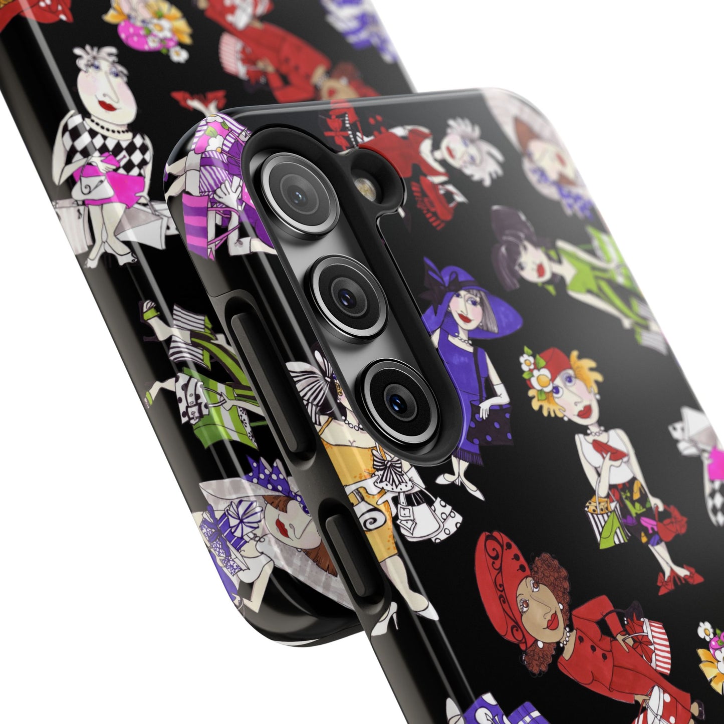 Gone Shopping Tossed Black Phone Case