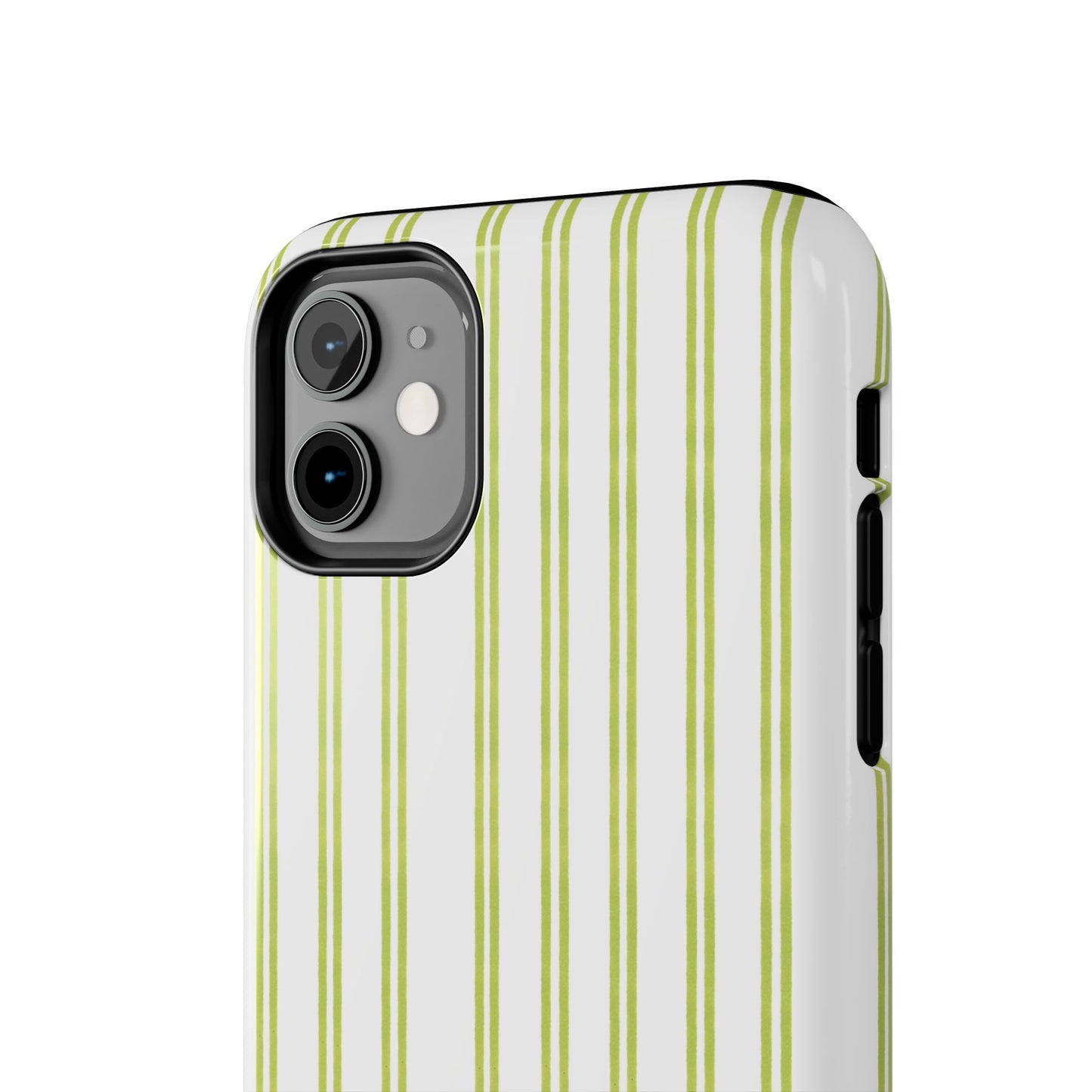 Green Double Stripe Phone Case