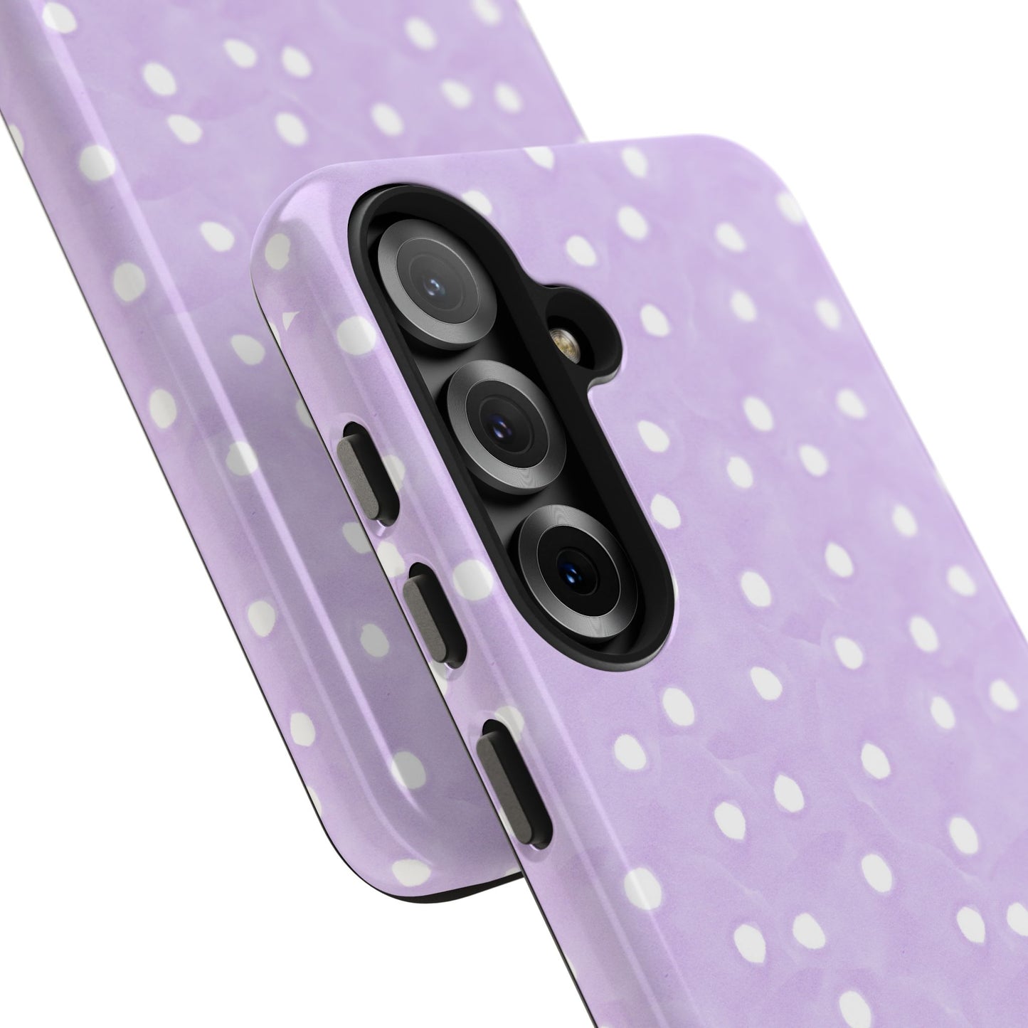 Space Dots Lilac / White Phone Case
