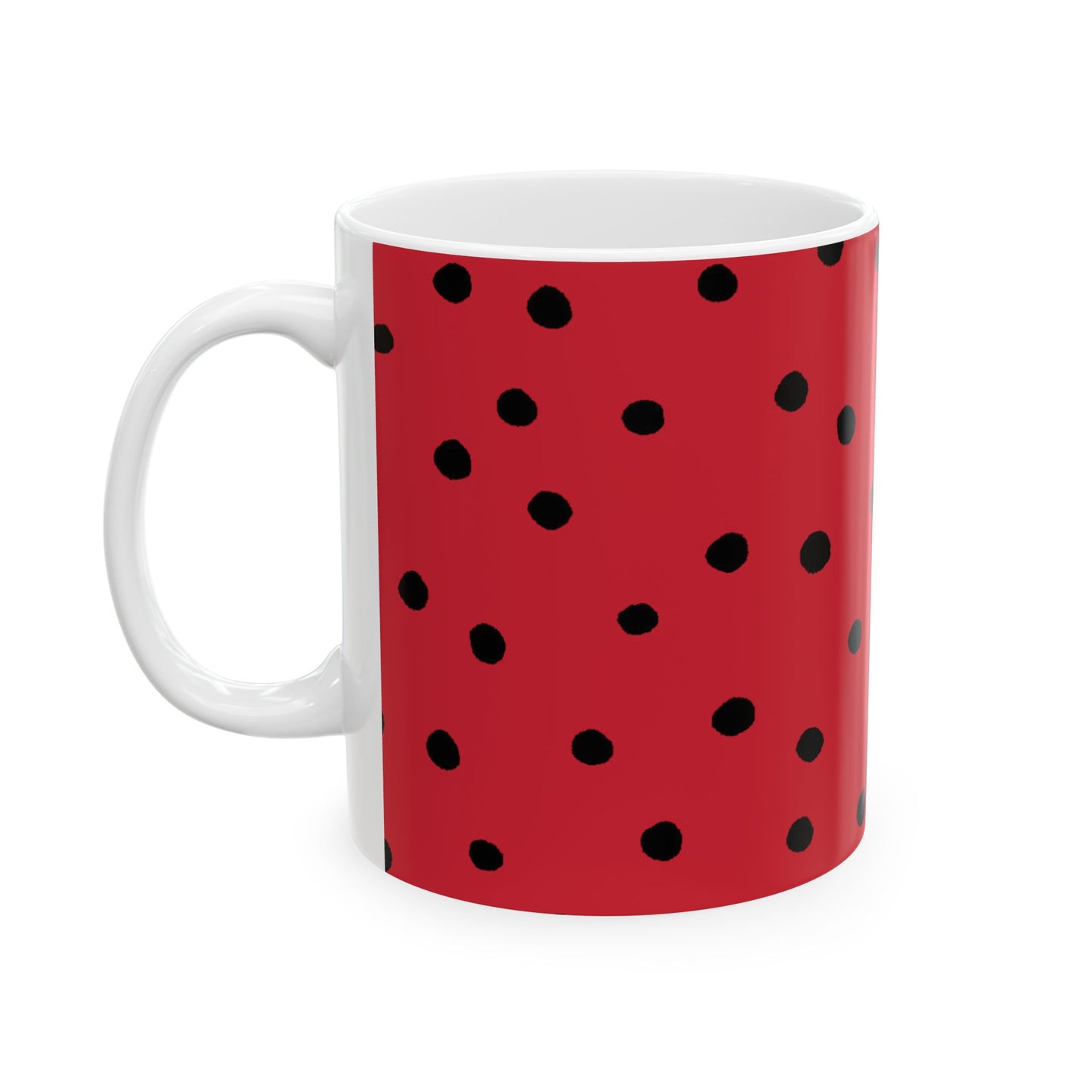 Dinky Dots Red / Black Cup