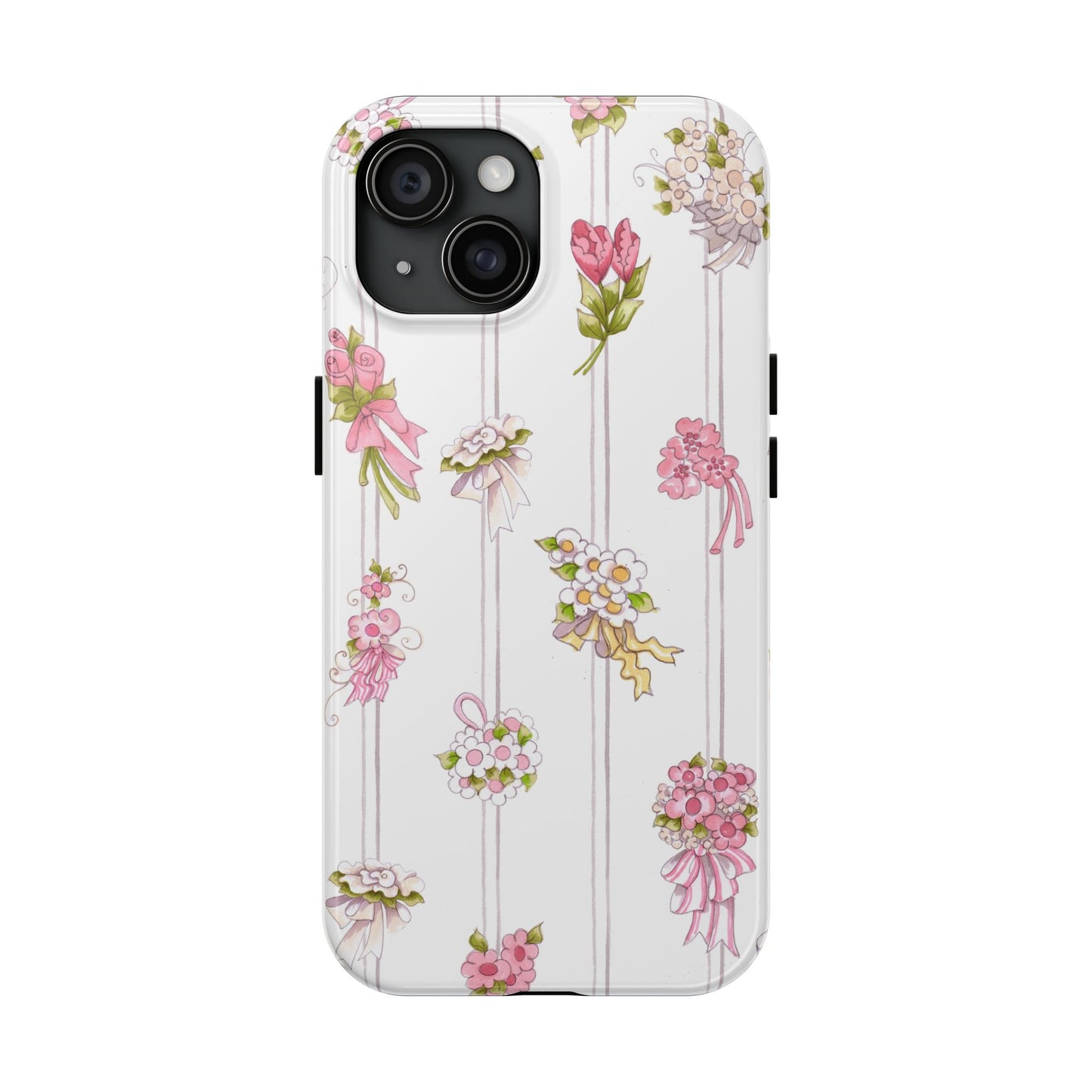Bouquet Stripe Phone Case