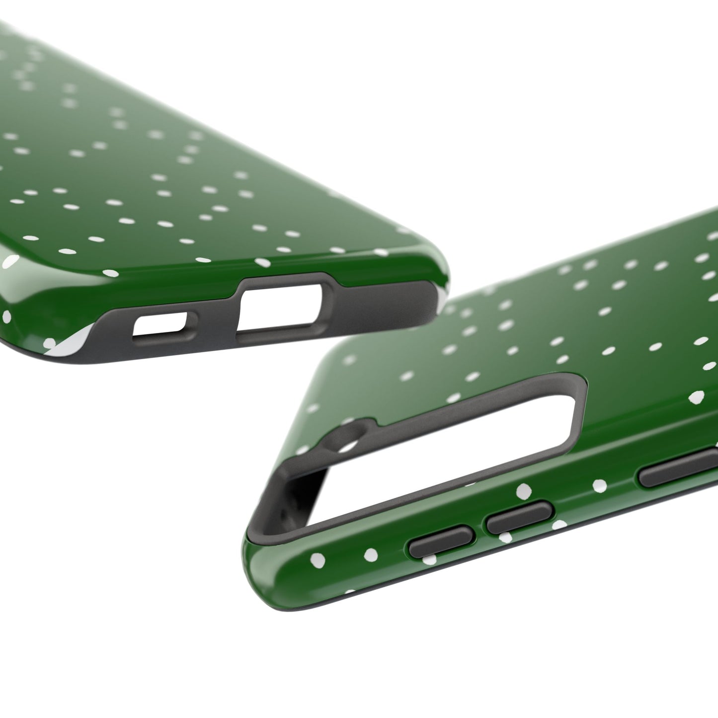 Dinky Dots Green / White Phone Case