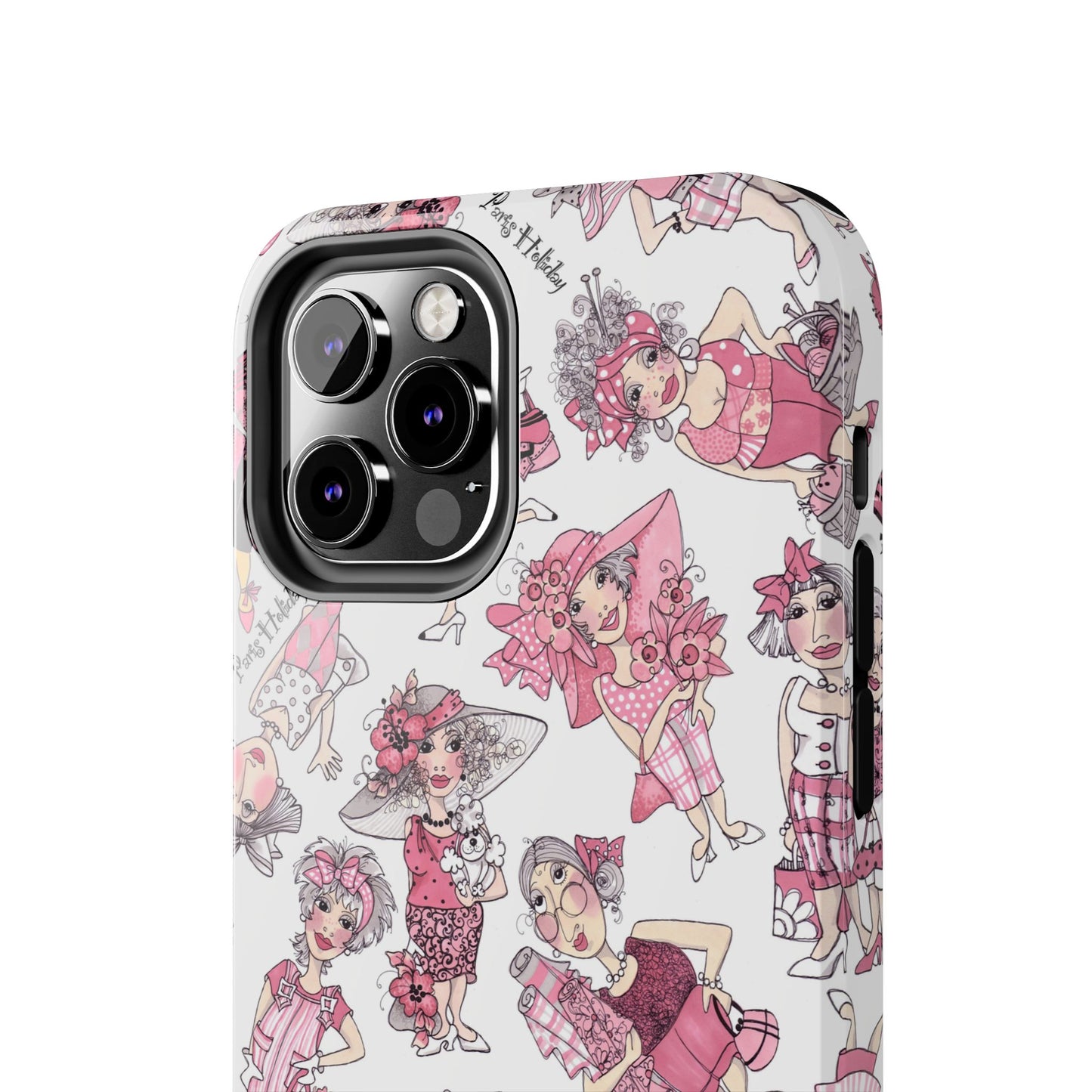 Parisians White Phone Case