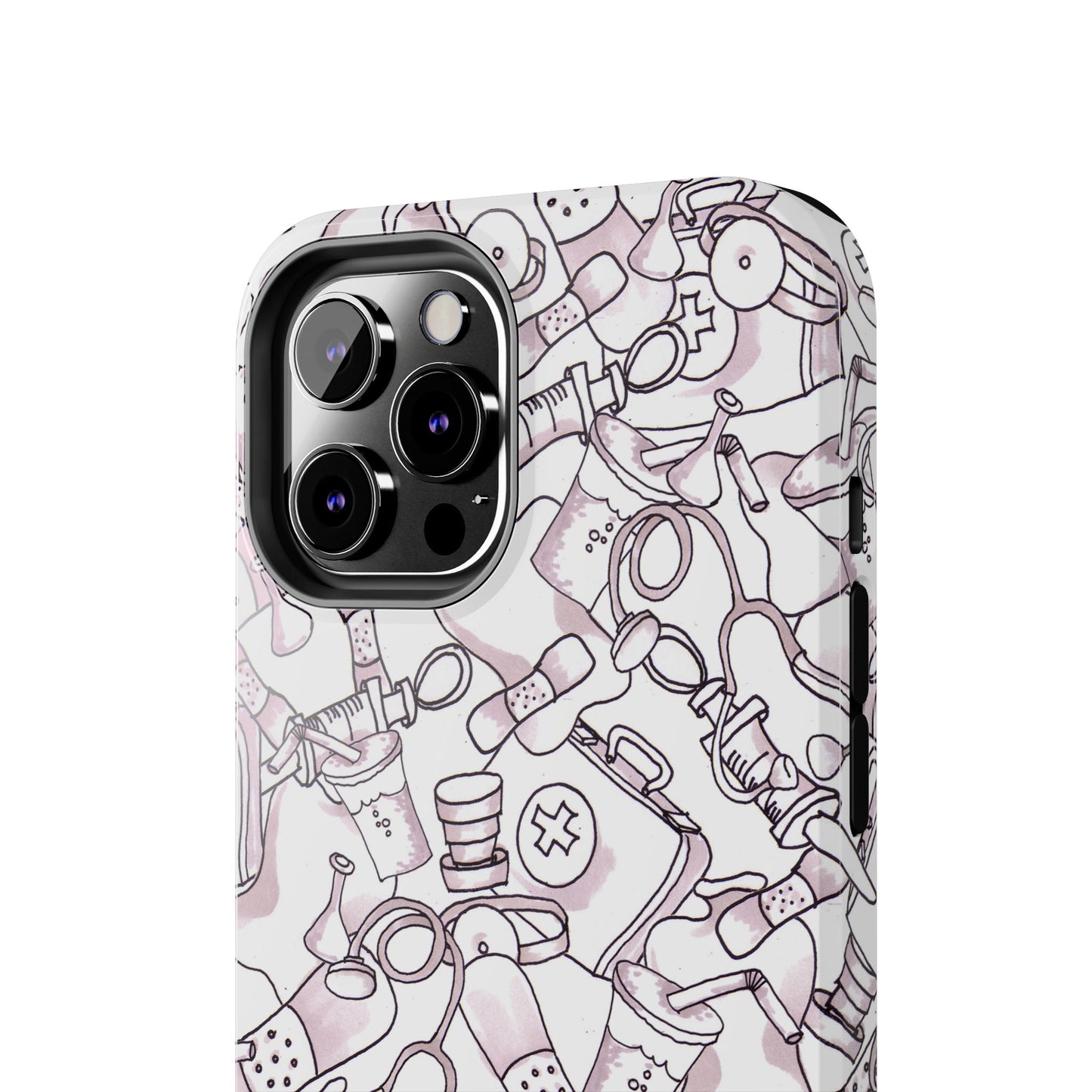 Med Stuff White Phone Case
