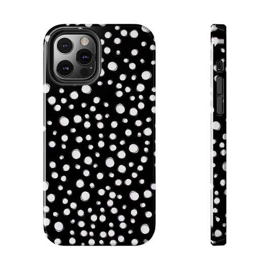 Pot Dots Black Phone Case