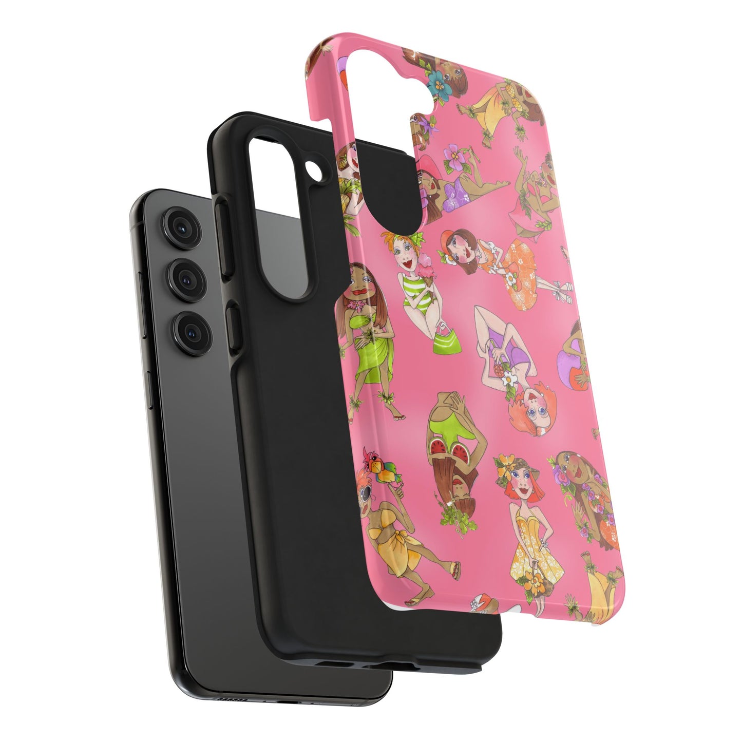 Island Toss Pink Phone Case