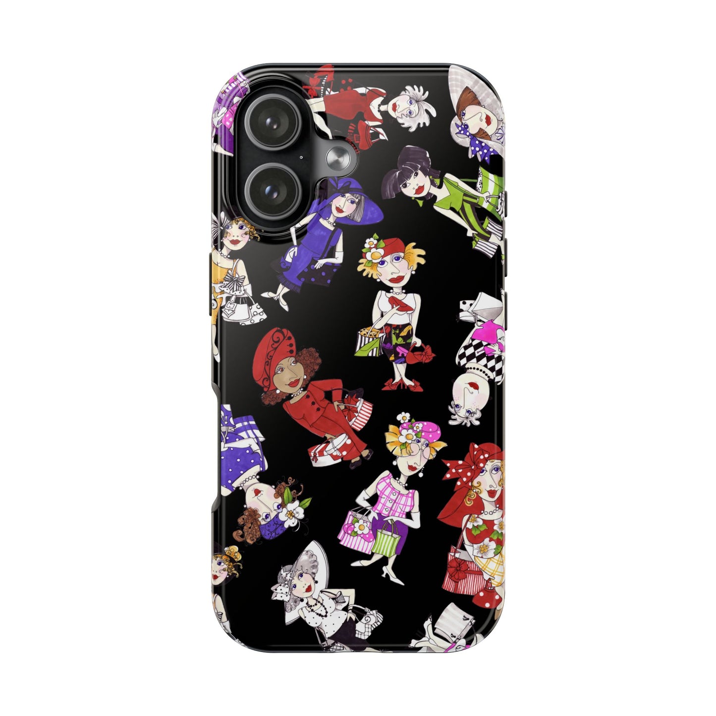 Gone Shopping Tossed Black Phone Case