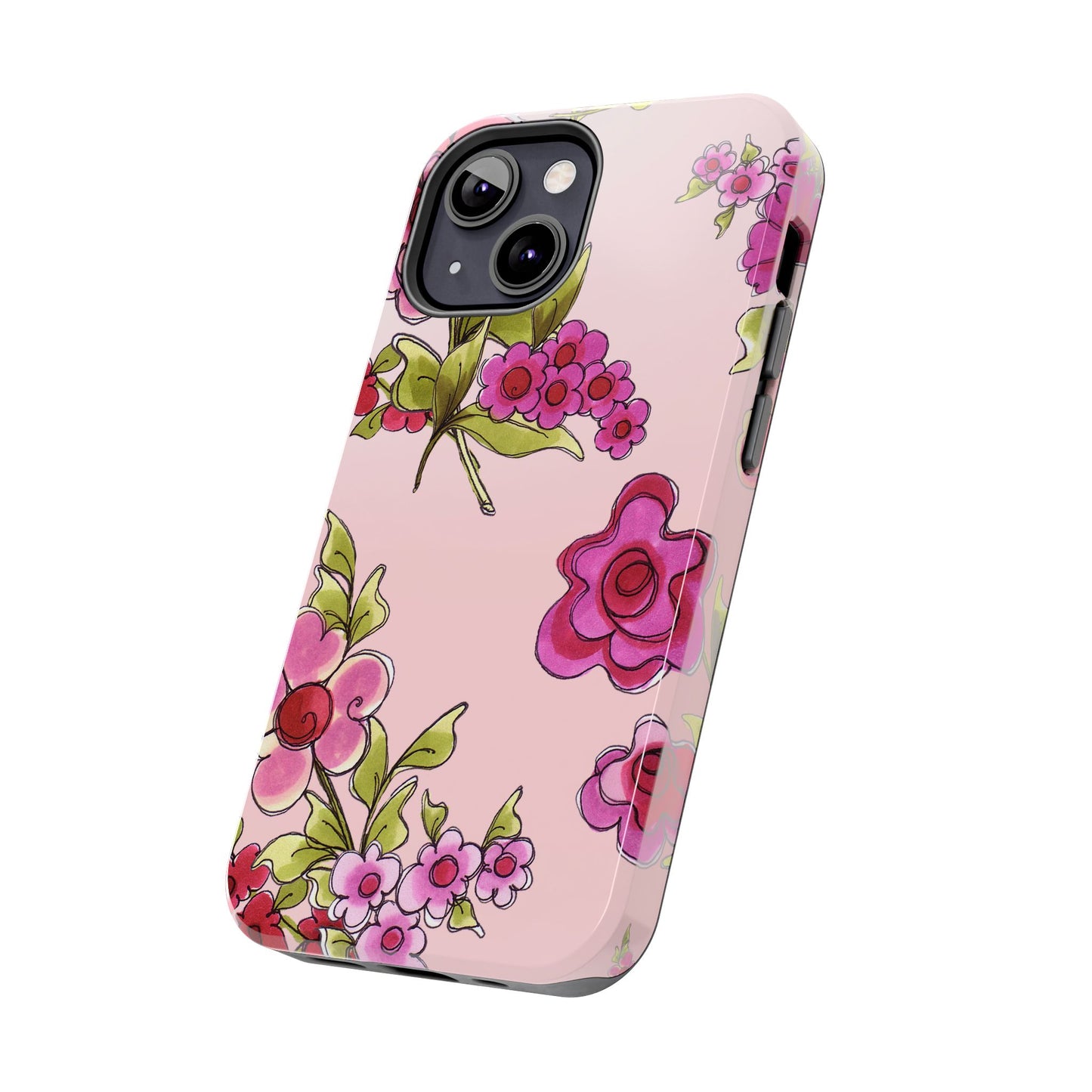 Jumbo Floral Pink Phone Case