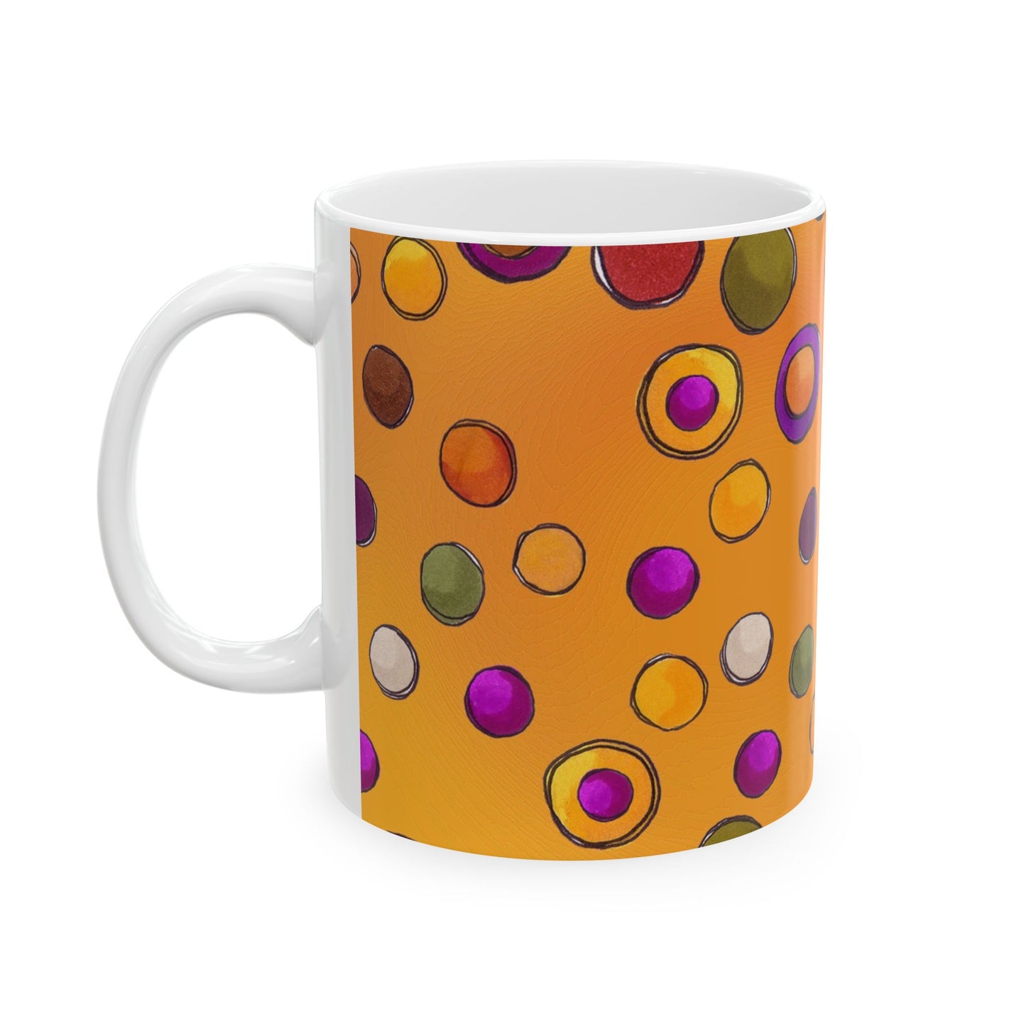 Double Dot Yellow Cup