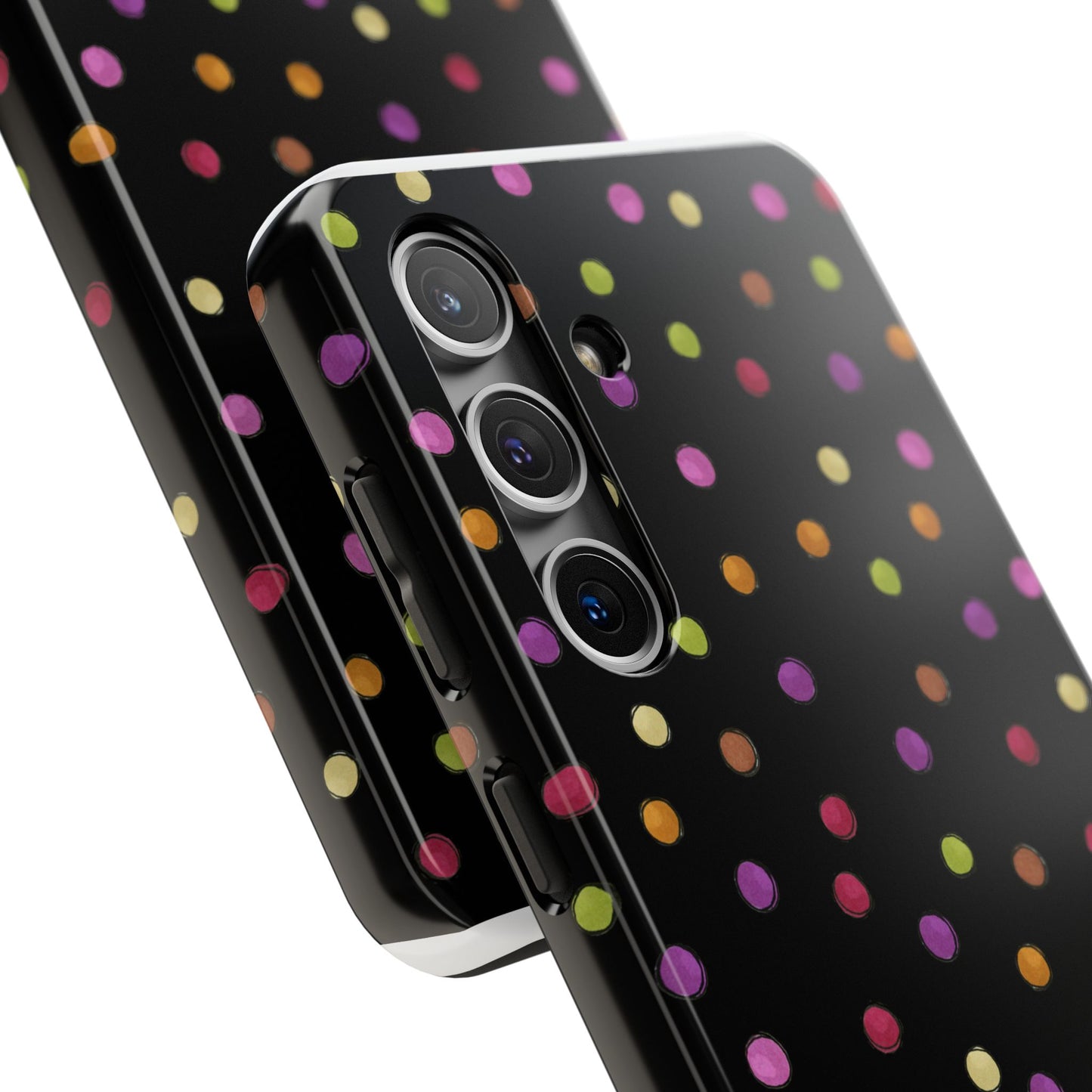 Tea Dot Black Phone Case