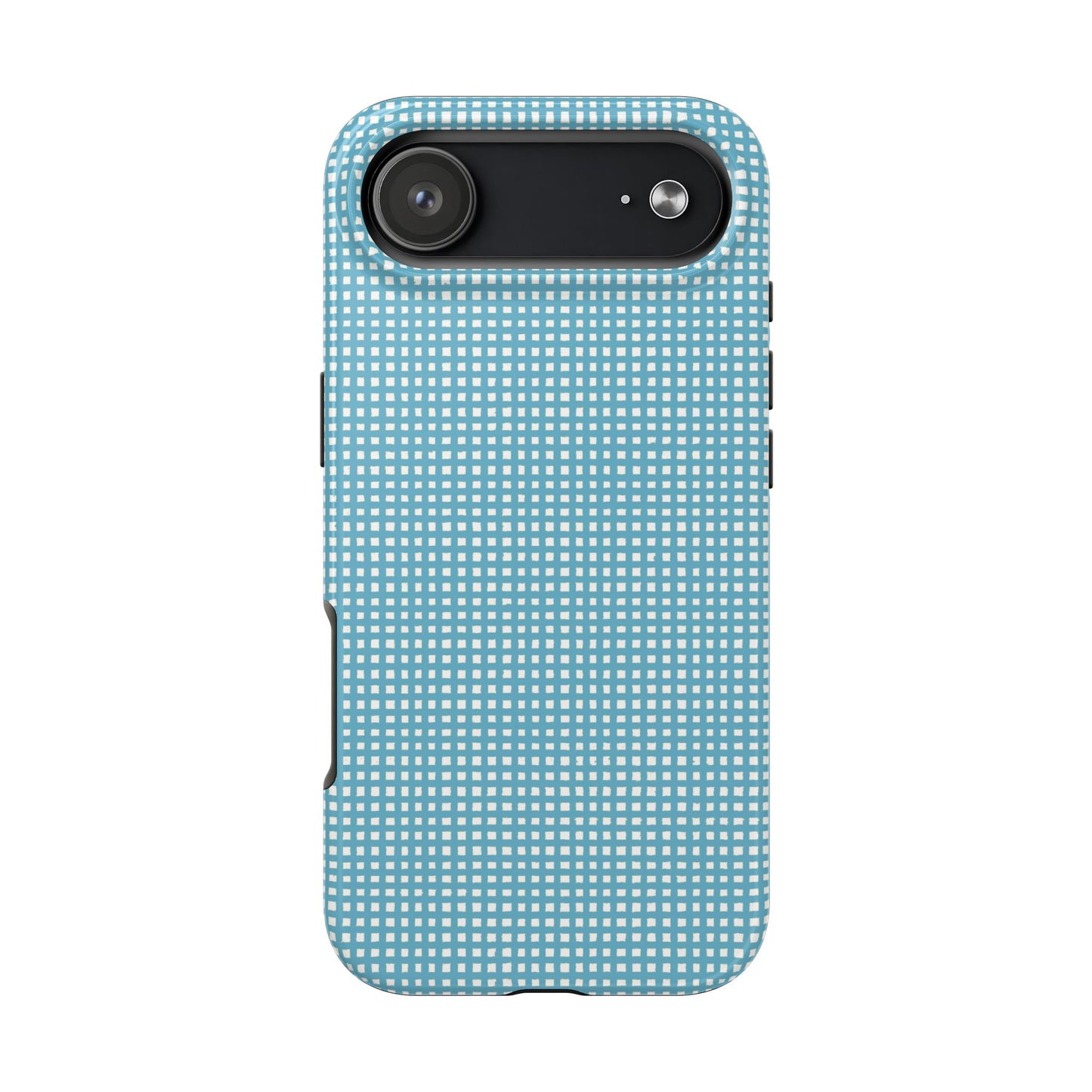 Chipper Check Turquoise Phone Case