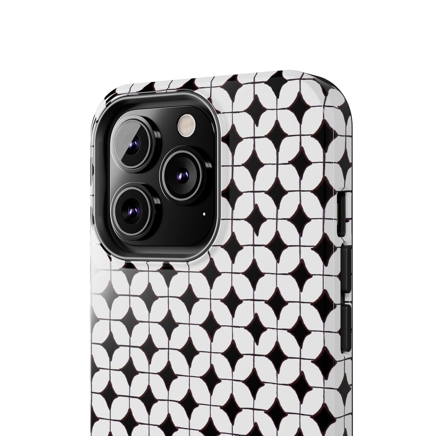 Tile-ish Black Phone Case