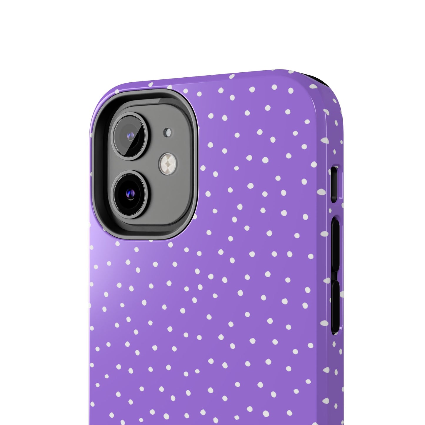Dinky Dots Lilac / White Phone Case