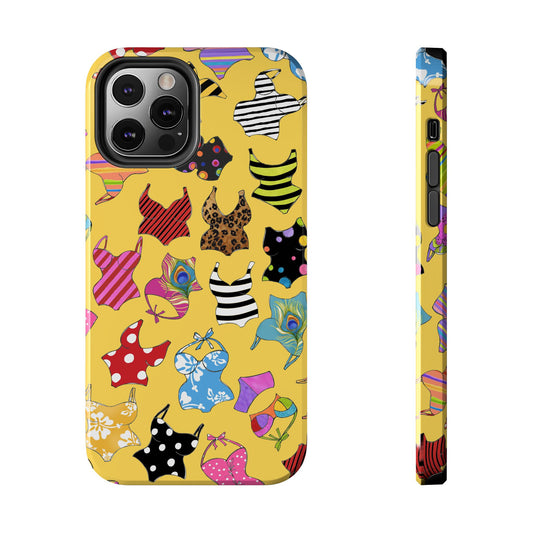 Assorted Suits Yellow Phone Case