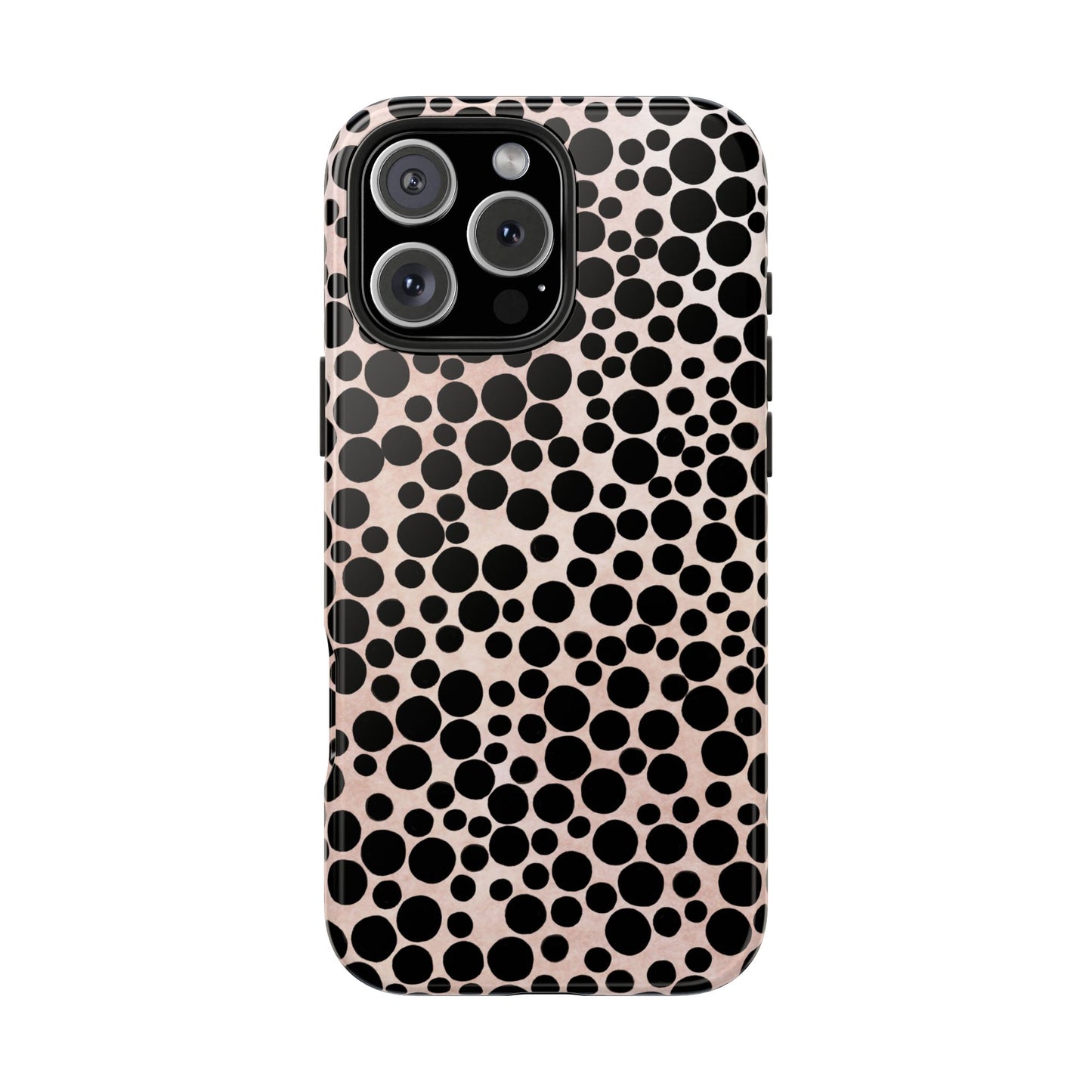 Felt Dots Pink Phone Case