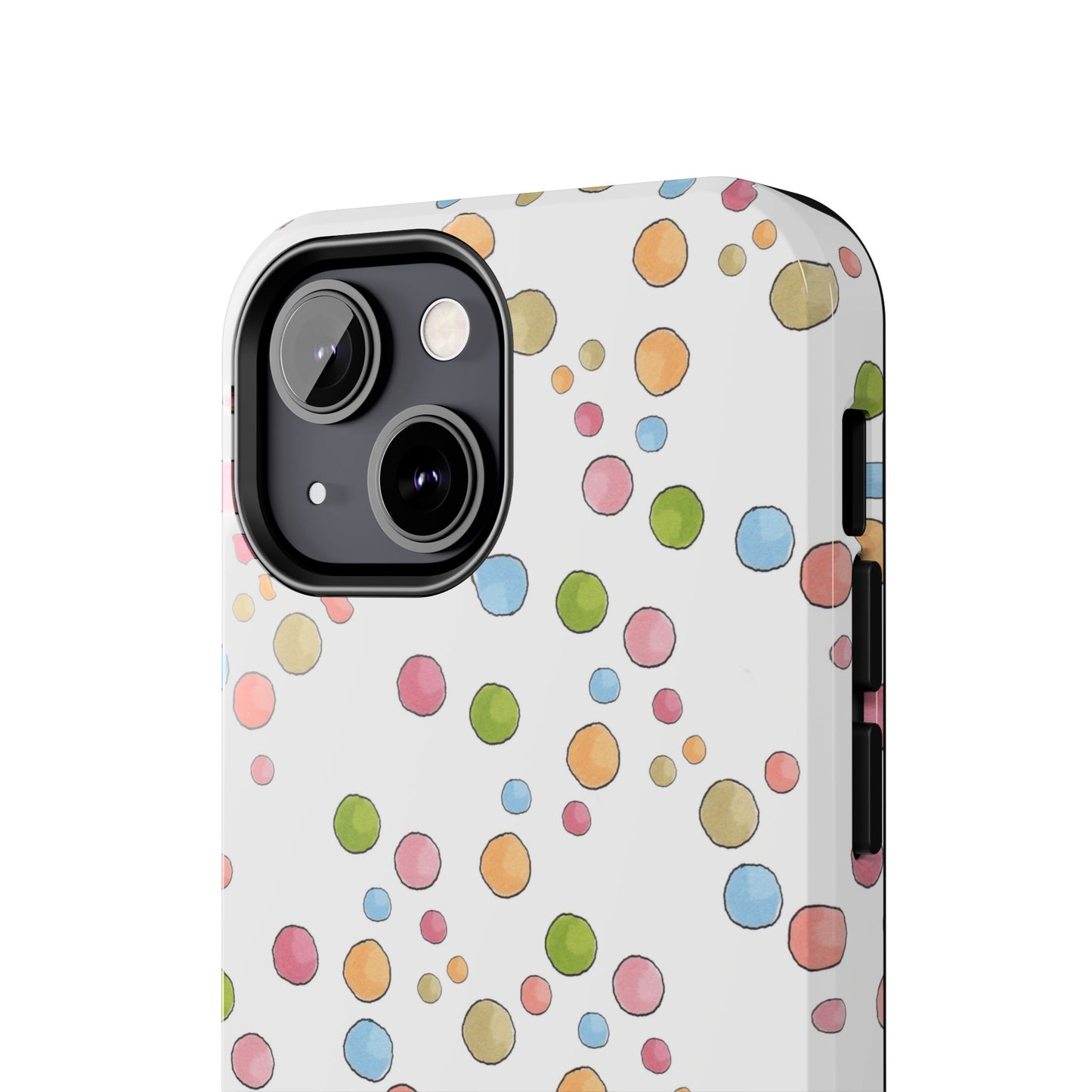 Clown Dots White Phone Case