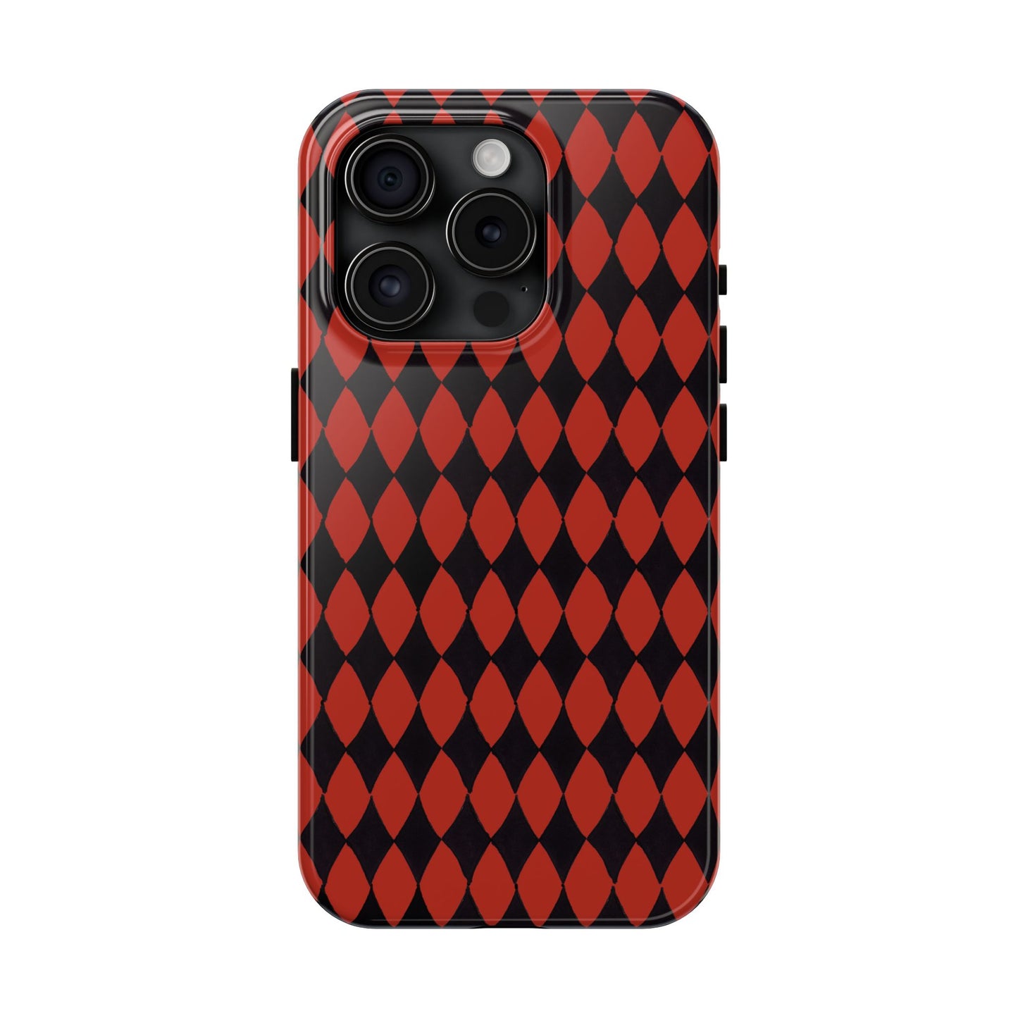 Diamond Red / Black Phone Case