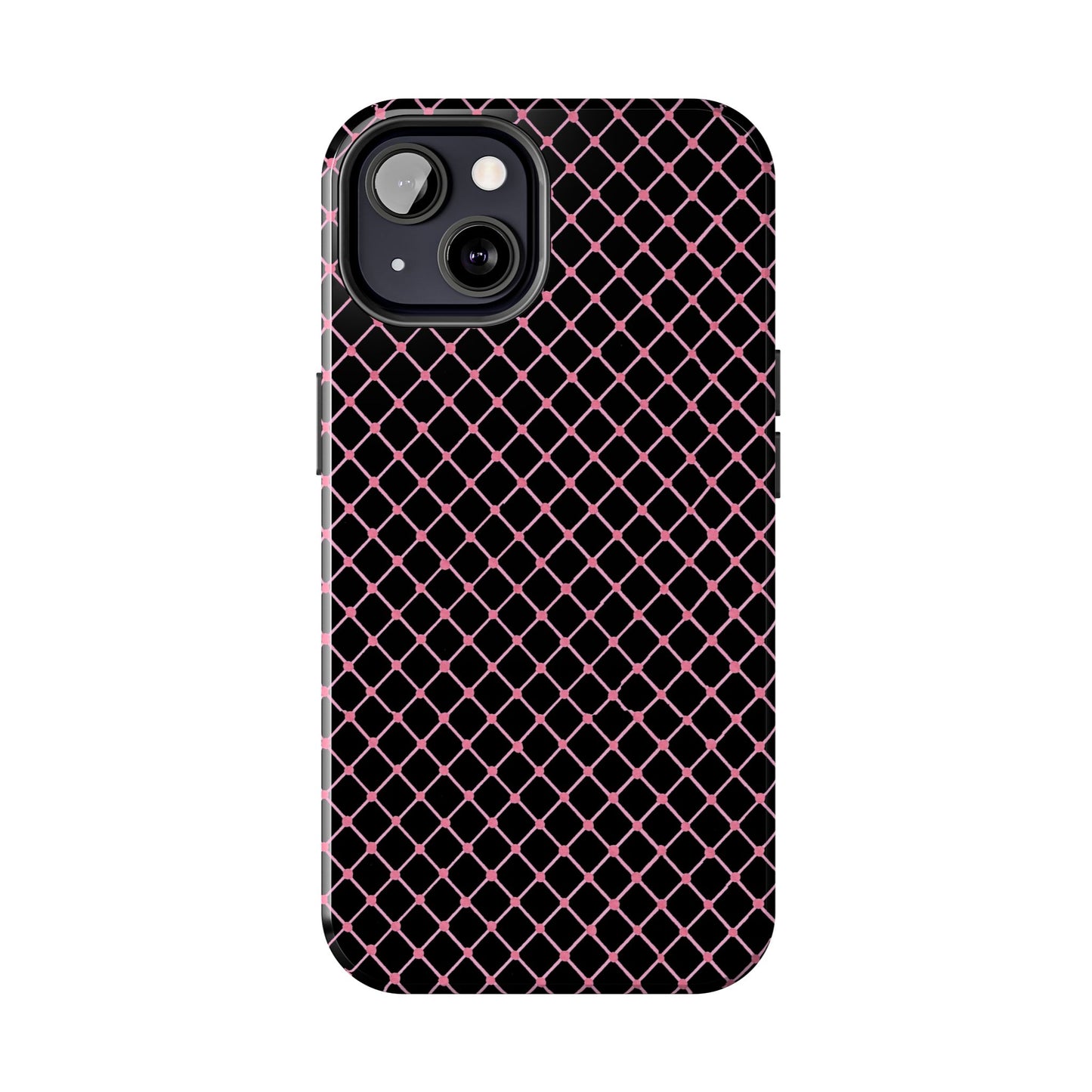 Cyclone Fence Black / Pink Phone Case