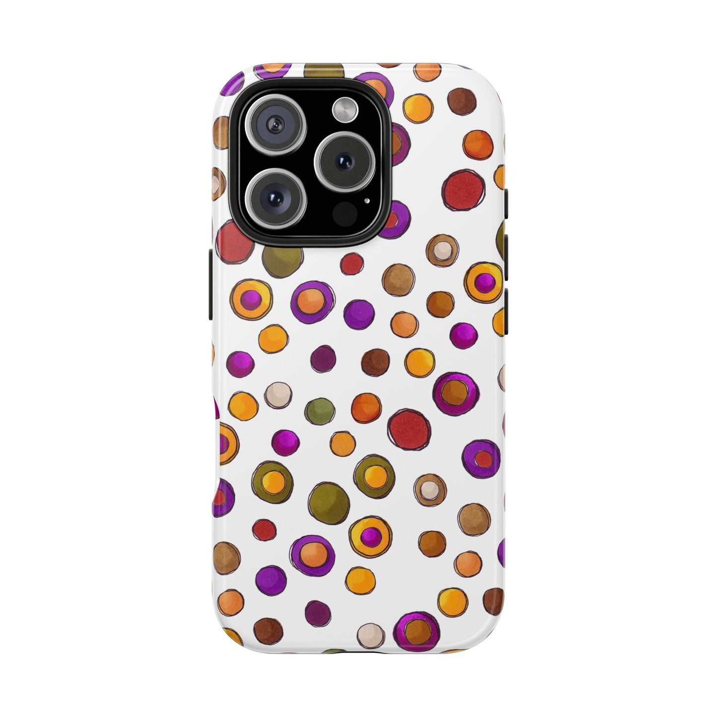 Sesame Dot White Phone Case