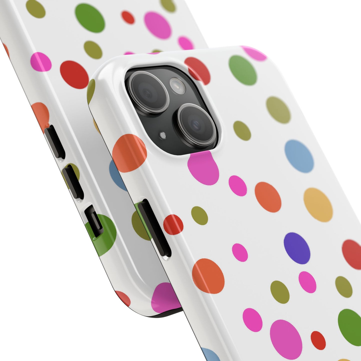 Dot Assortment White Phone Case