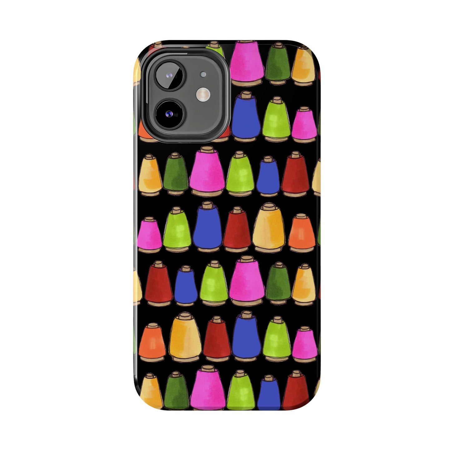 Coneiferous Black / Multi Phone Case