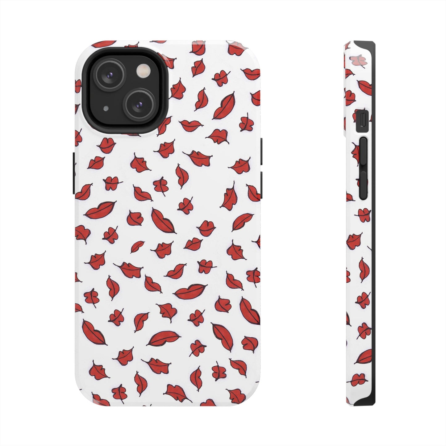 Autumn Lips White Phone Case