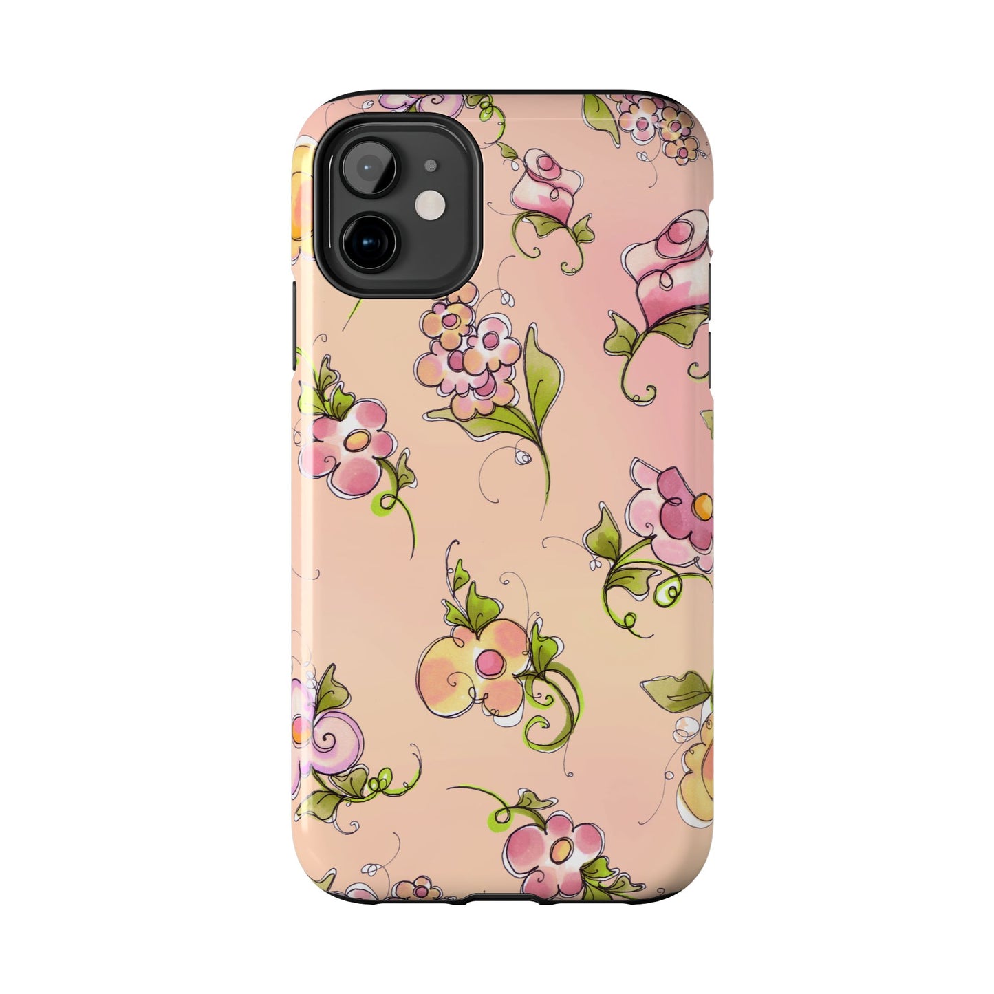 Flower Toss Sunrise Phone Case