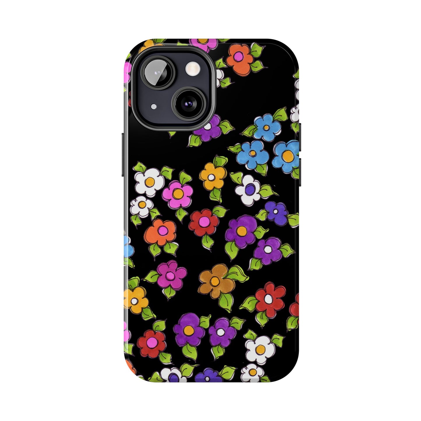 Fancy Dog Daisies Phone Case