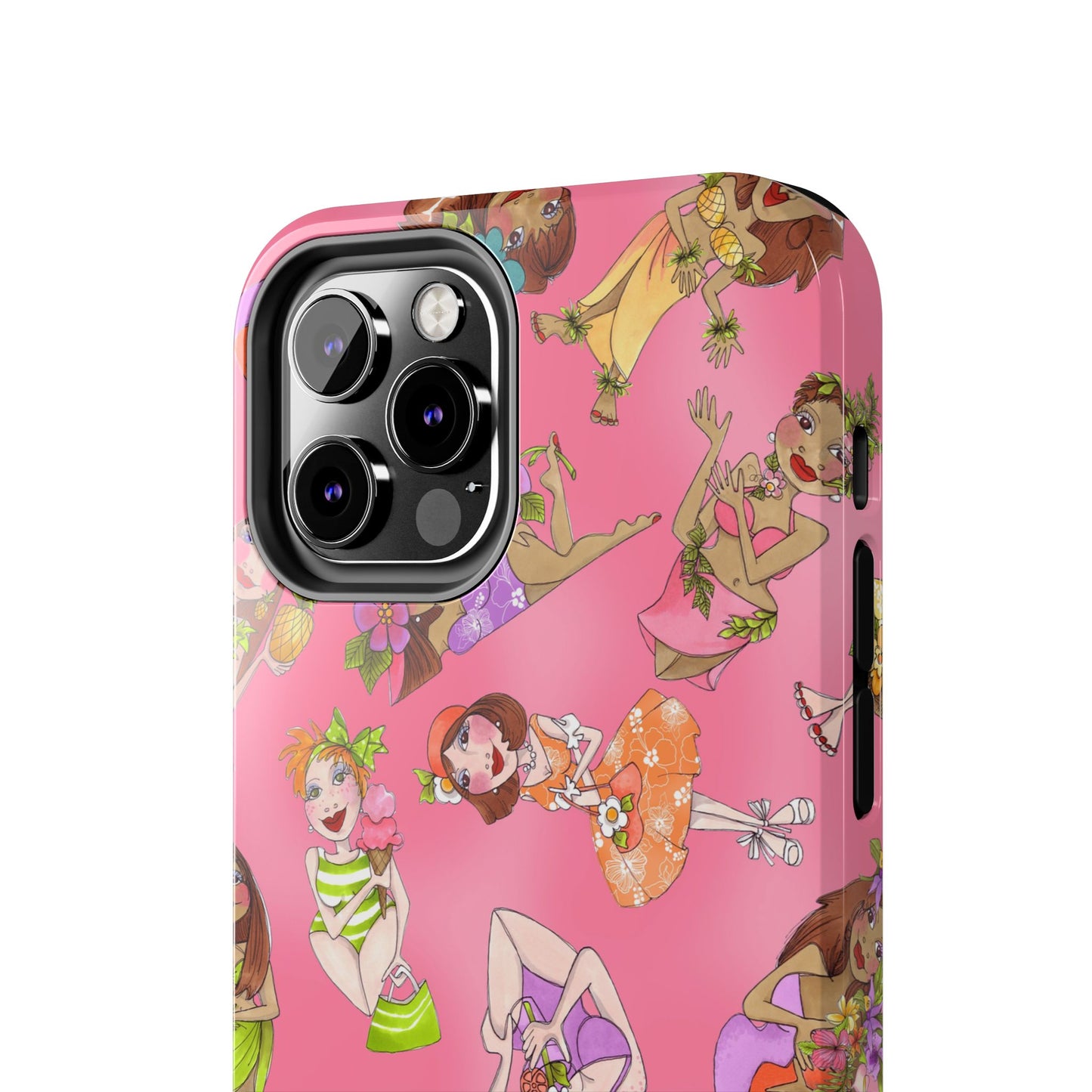 Island Toss Pink Phone Case