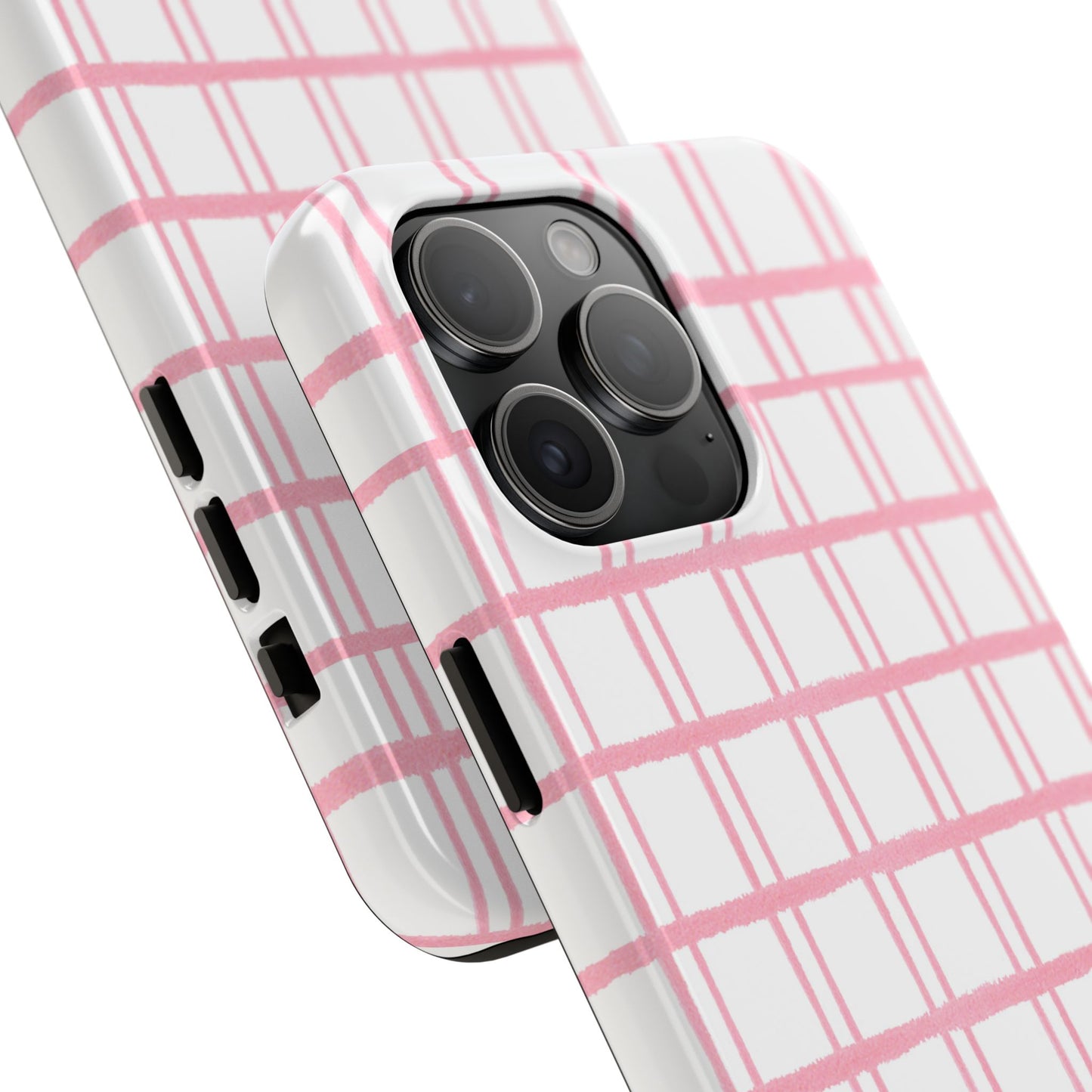 Pink Plaid Phone Case