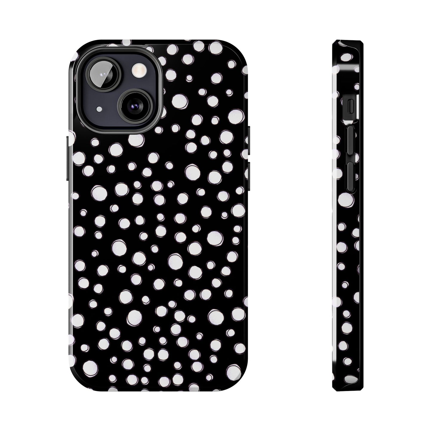 Pot Dots Black Phone Case