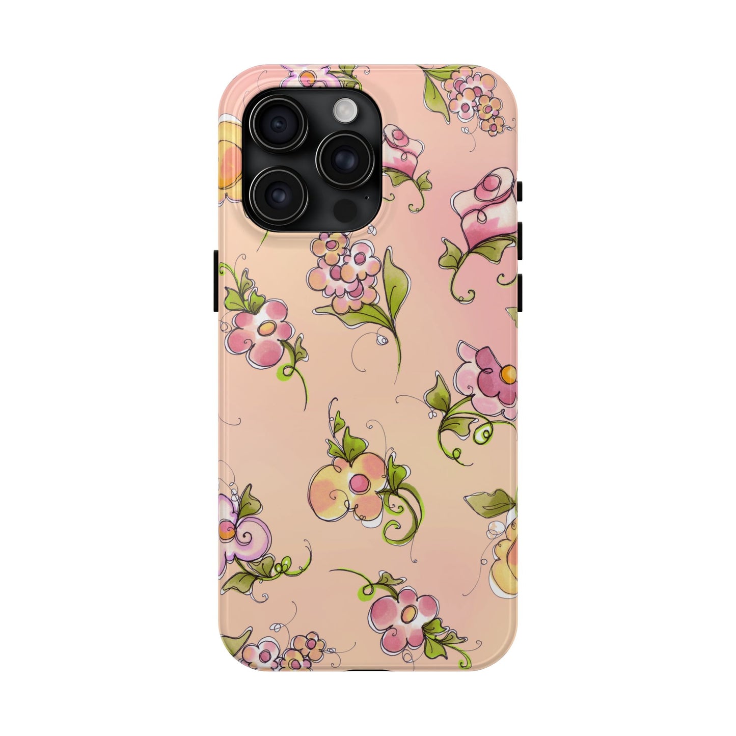 Flower Toss Sunrise Phone Case