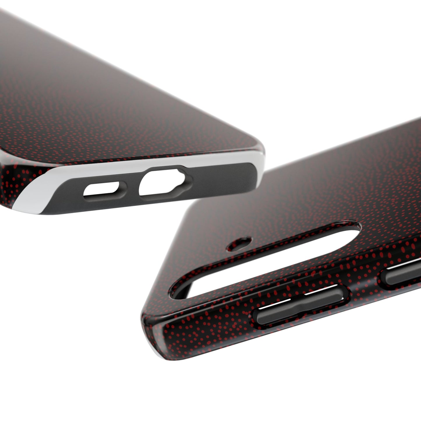 Mini Dot Black / Red Phone Case