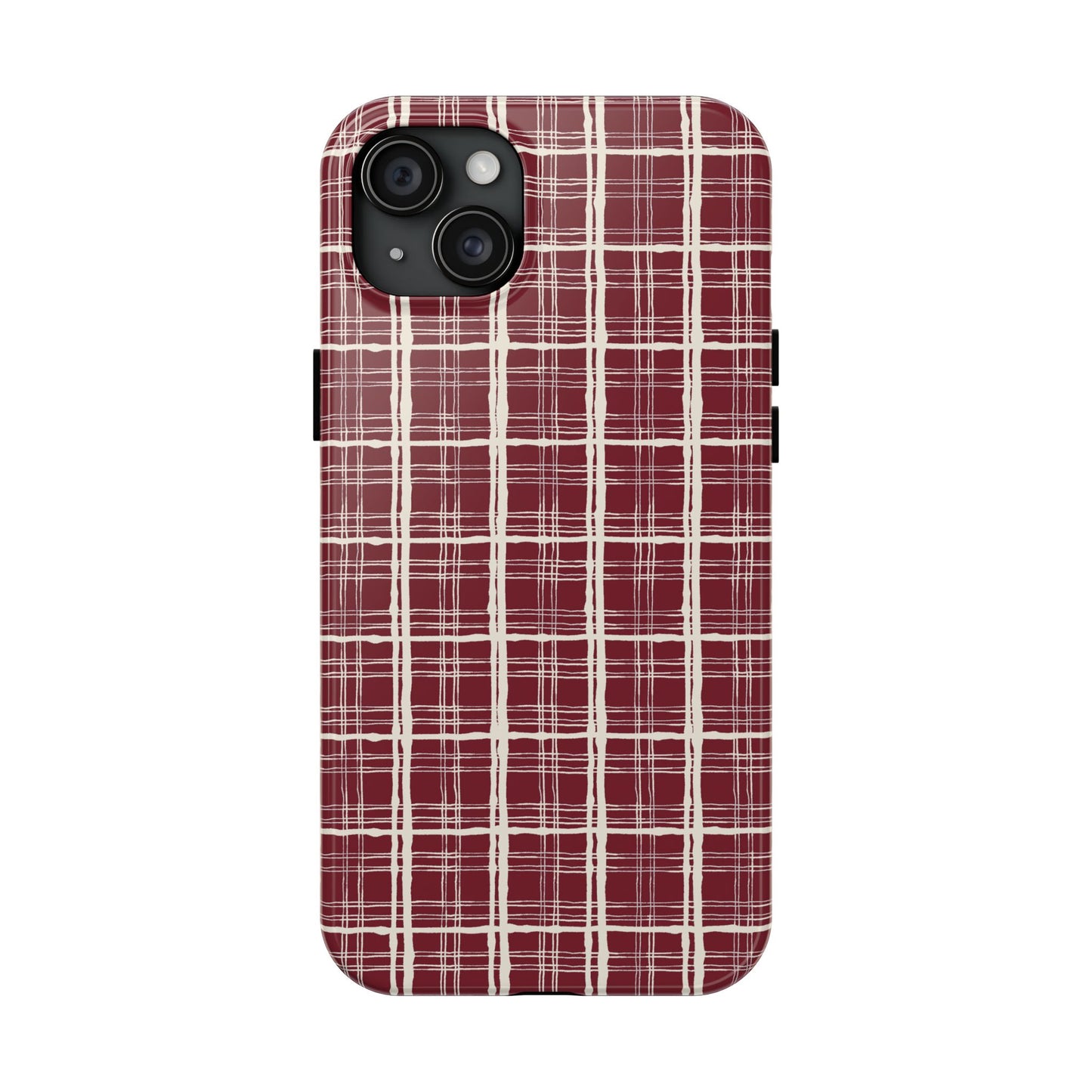 Red Plaid Phone Case