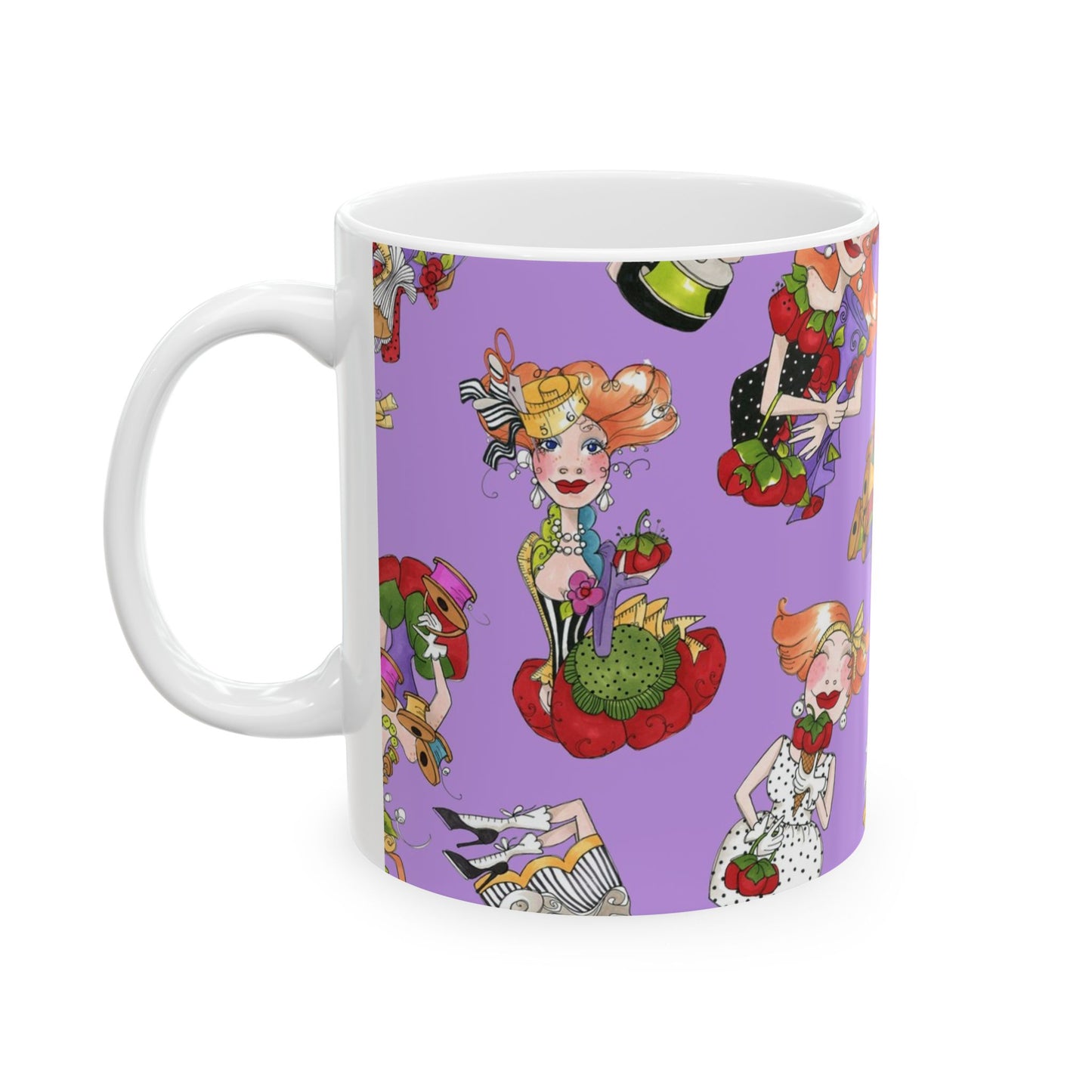 Curious Toss Purple Cup