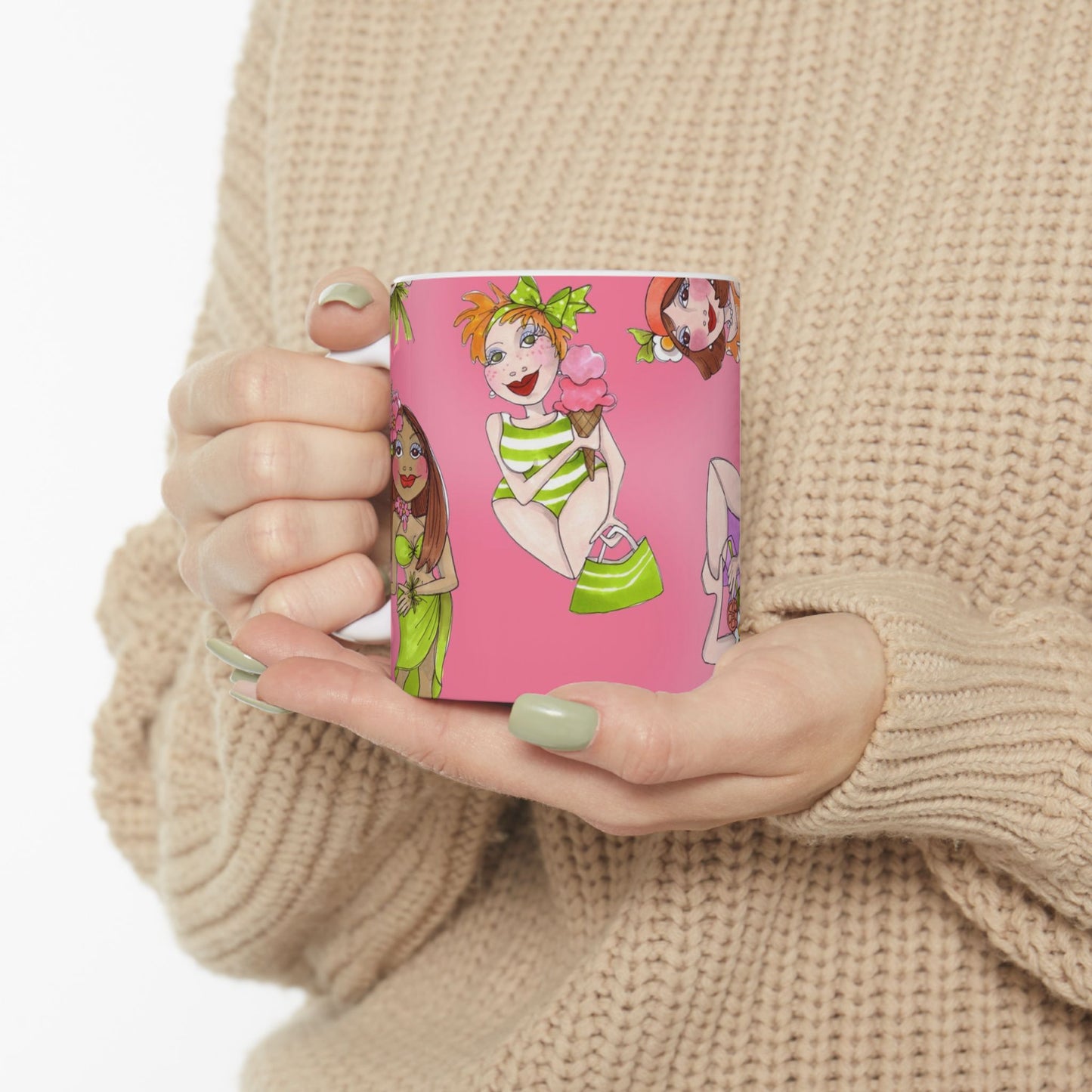 Island Toss Pink Cup