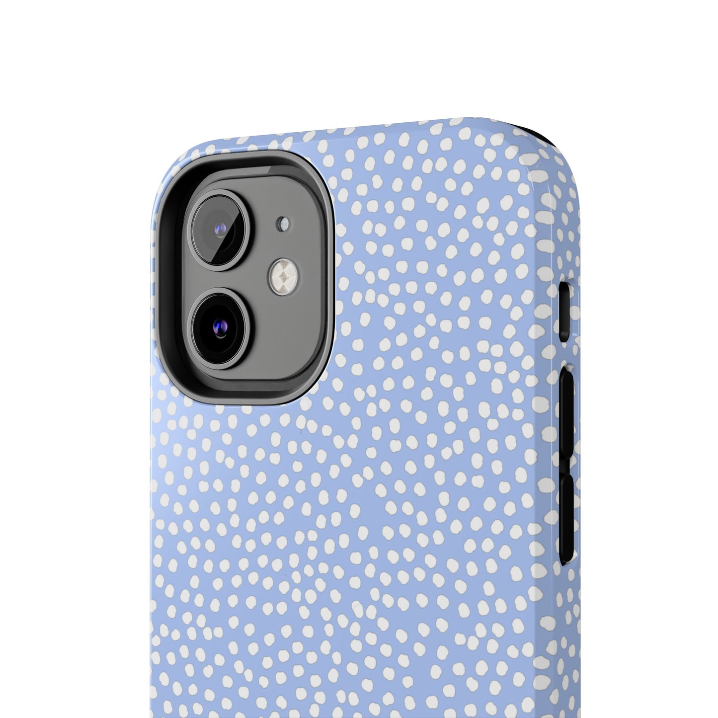 Bitty Dots Blue / White Phone Case